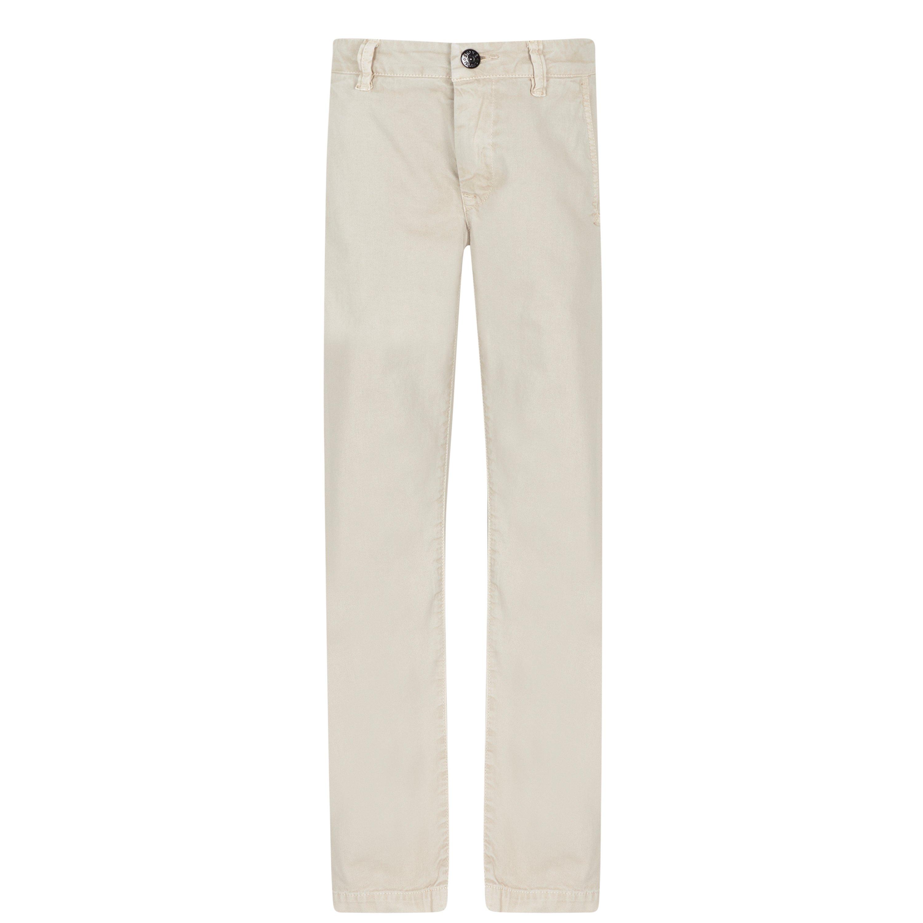 Beige V0190 - Stone Island - Kids' Cargo Trousers - 1