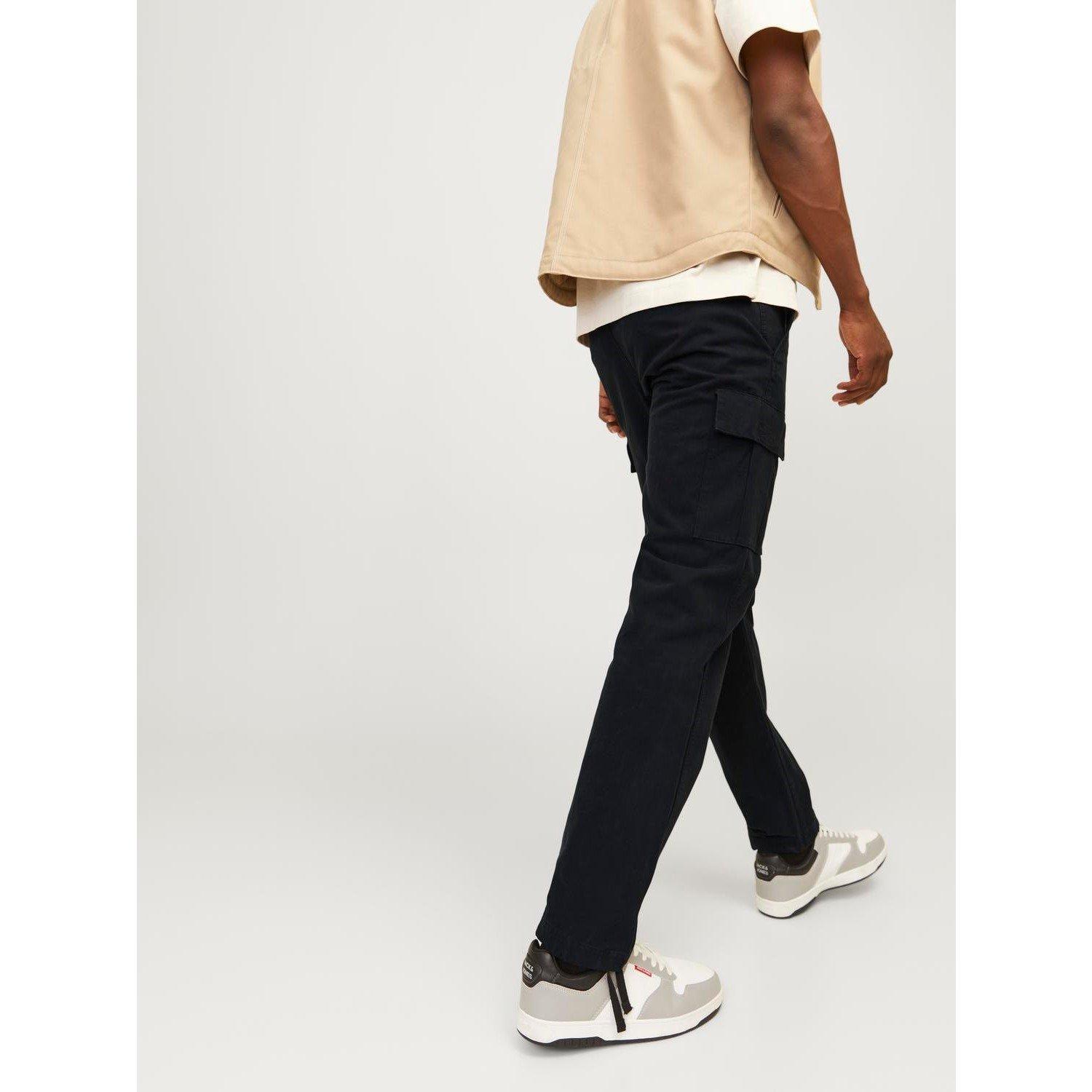 Black - Jack and Jones - Barkley Cargos Trouser - 7