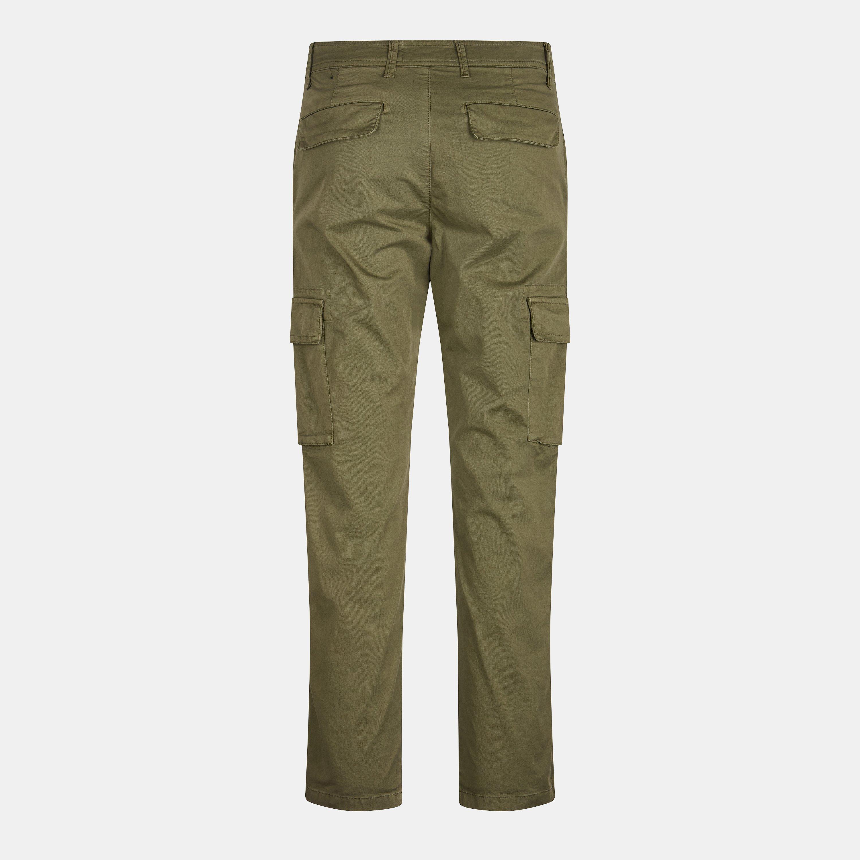 Olive X391 - Lyle and Scott - Cargo Trouser - 2