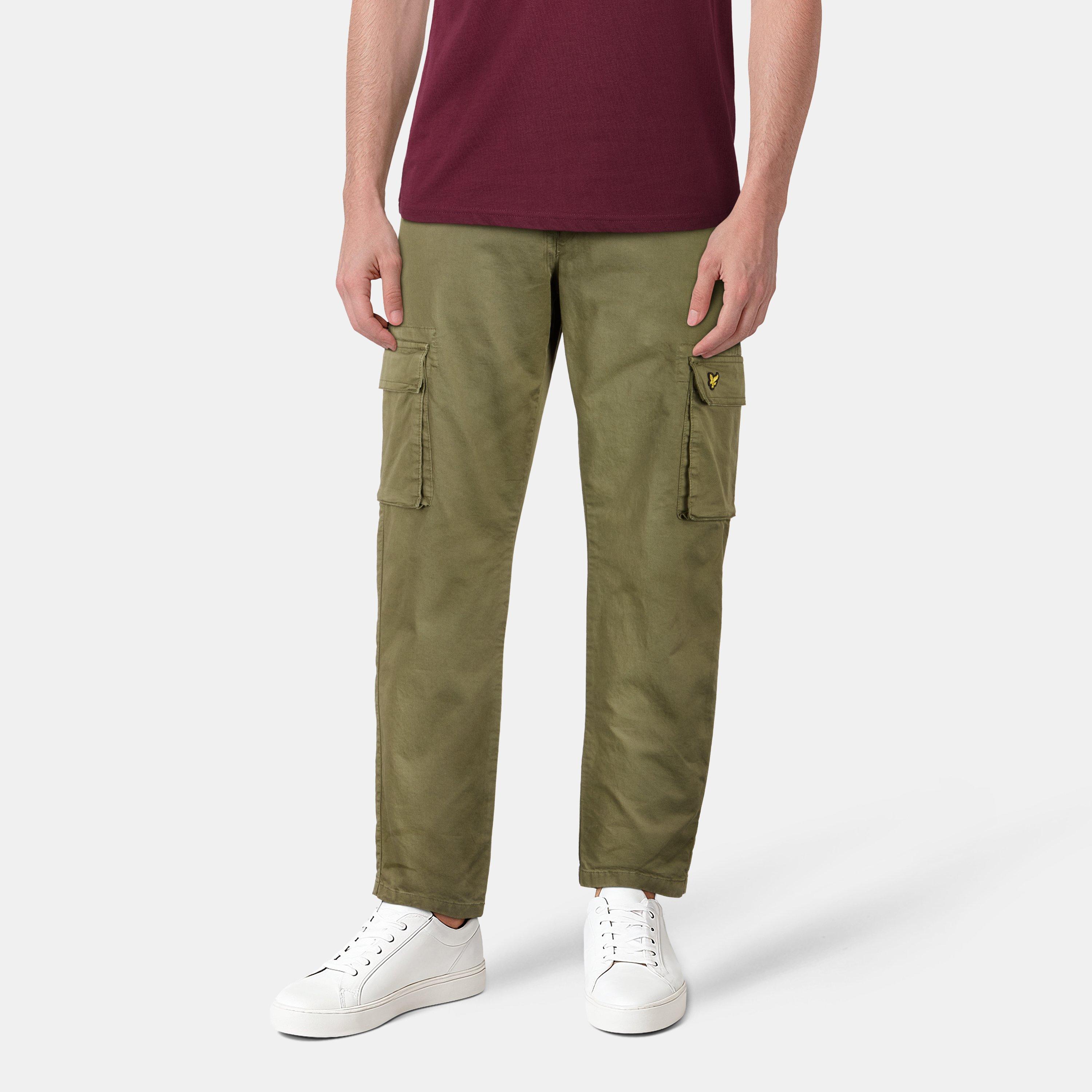 Olive X391 - Lyle and Scott - Cargo Trouser - 3