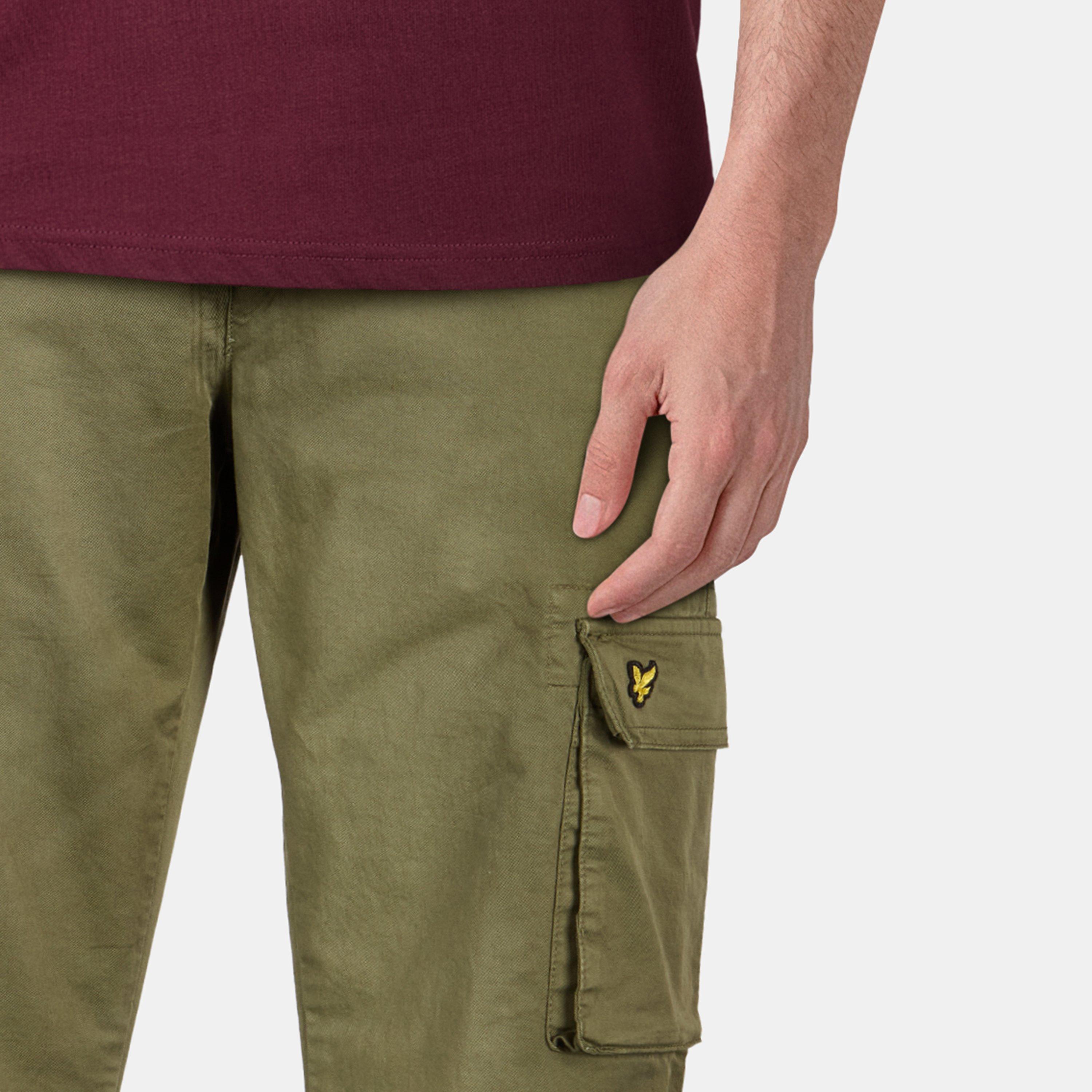 Olive X391 - Lyle and Scott - Cargo Trouser - 5