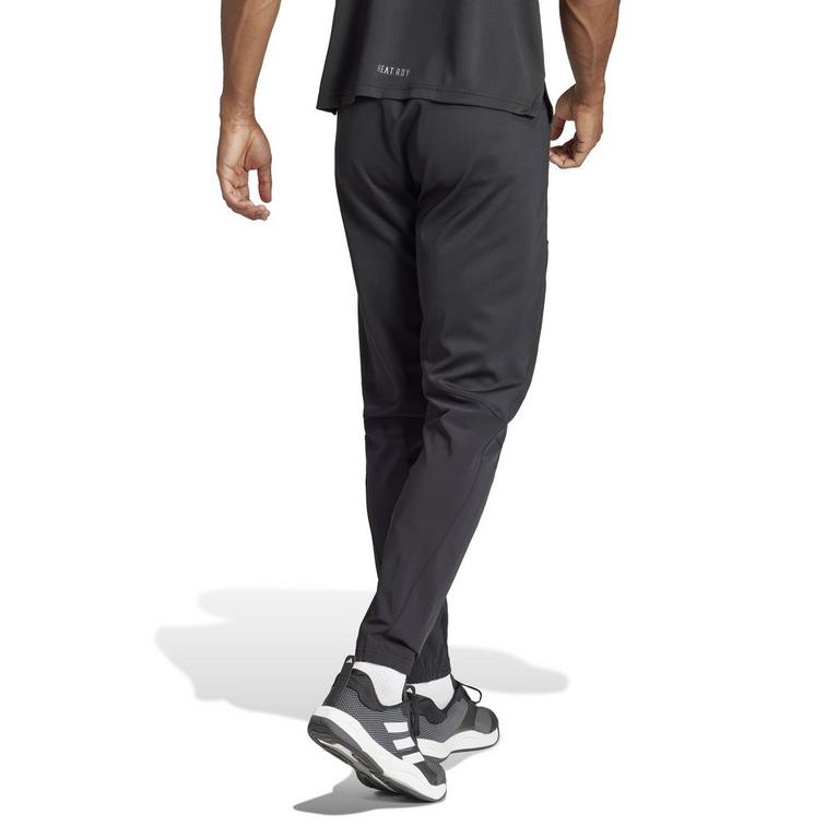 Noir - adidas - Designed for Training Workout Joggers Mens - 3