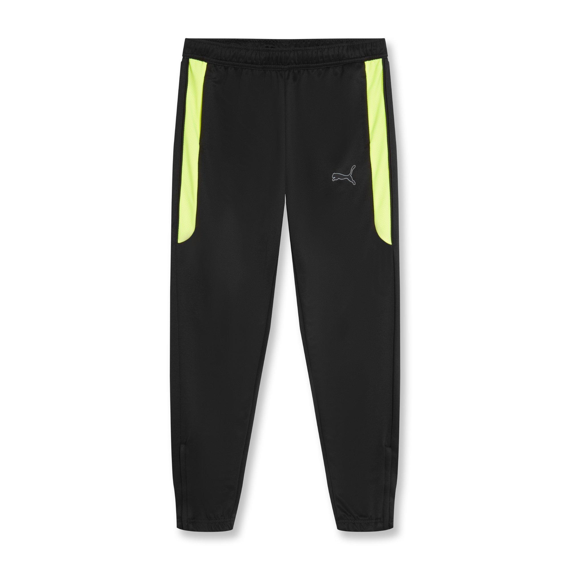 Black/Yellow - Puma - Finesse Performance Training Pants Junior - 1