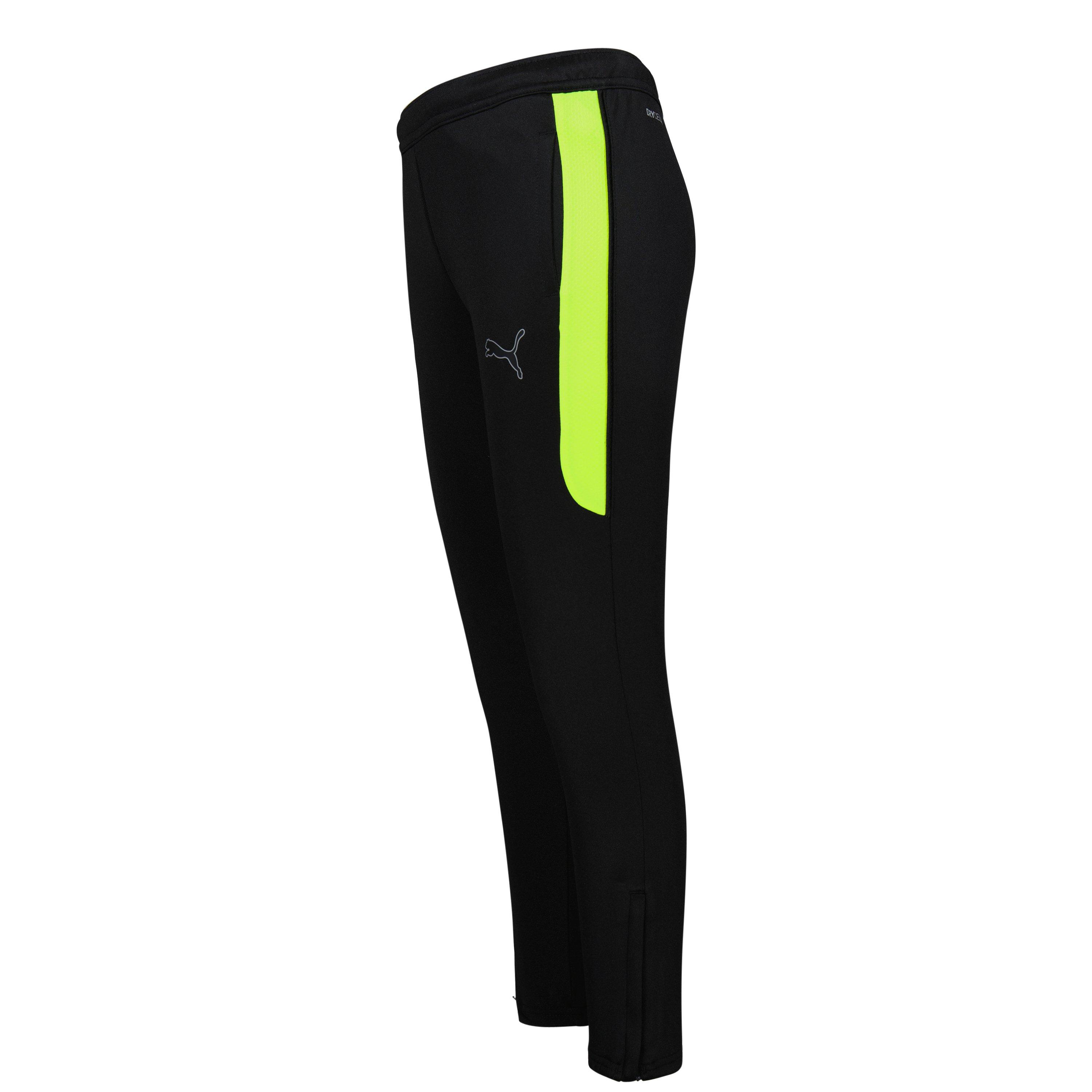 Zwart/Geel - Puma - Finesse Performance Training Pants Junior - 4