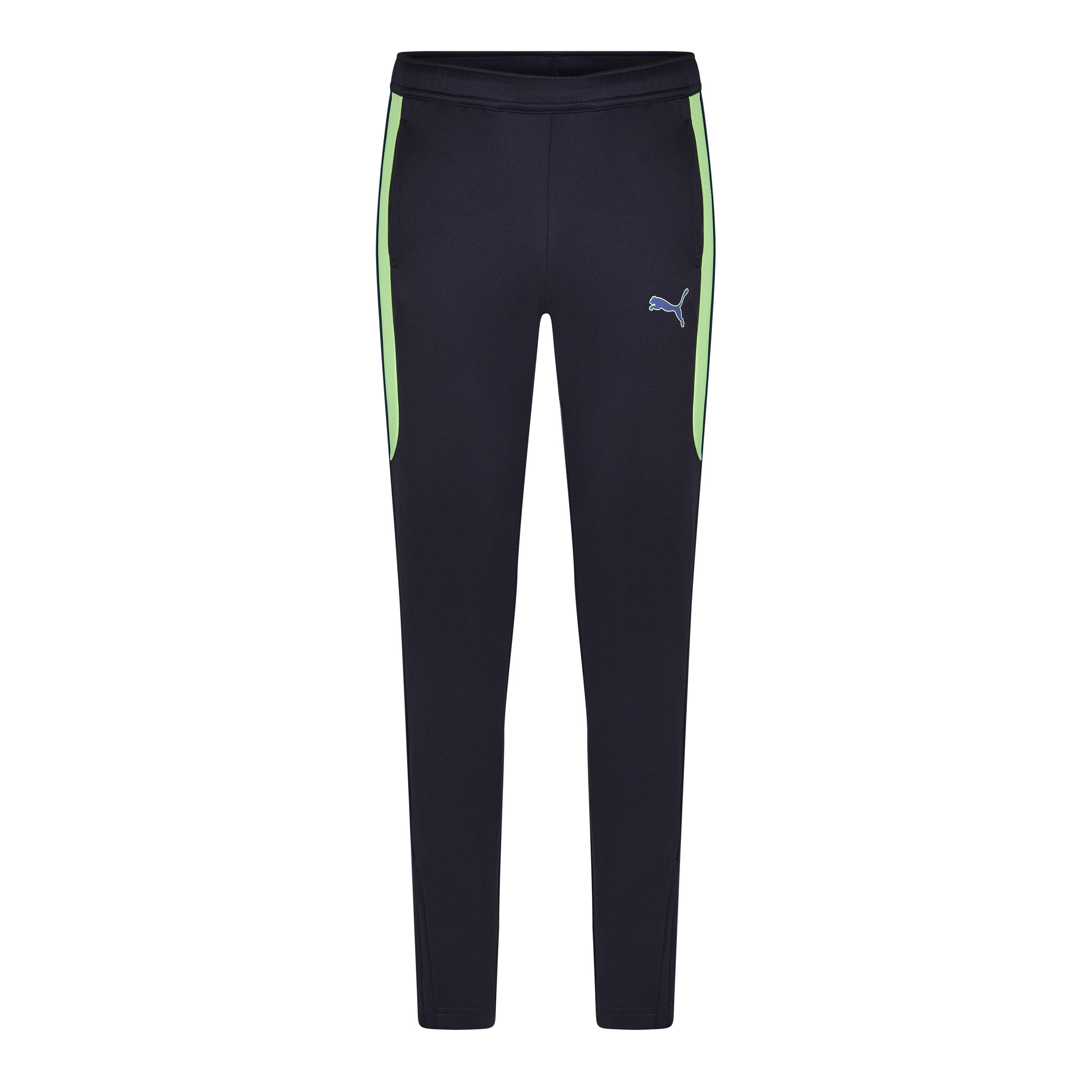 Puma Boys Finesse Performance Training Pants Junior - Navy/Apple - 13 (XL)