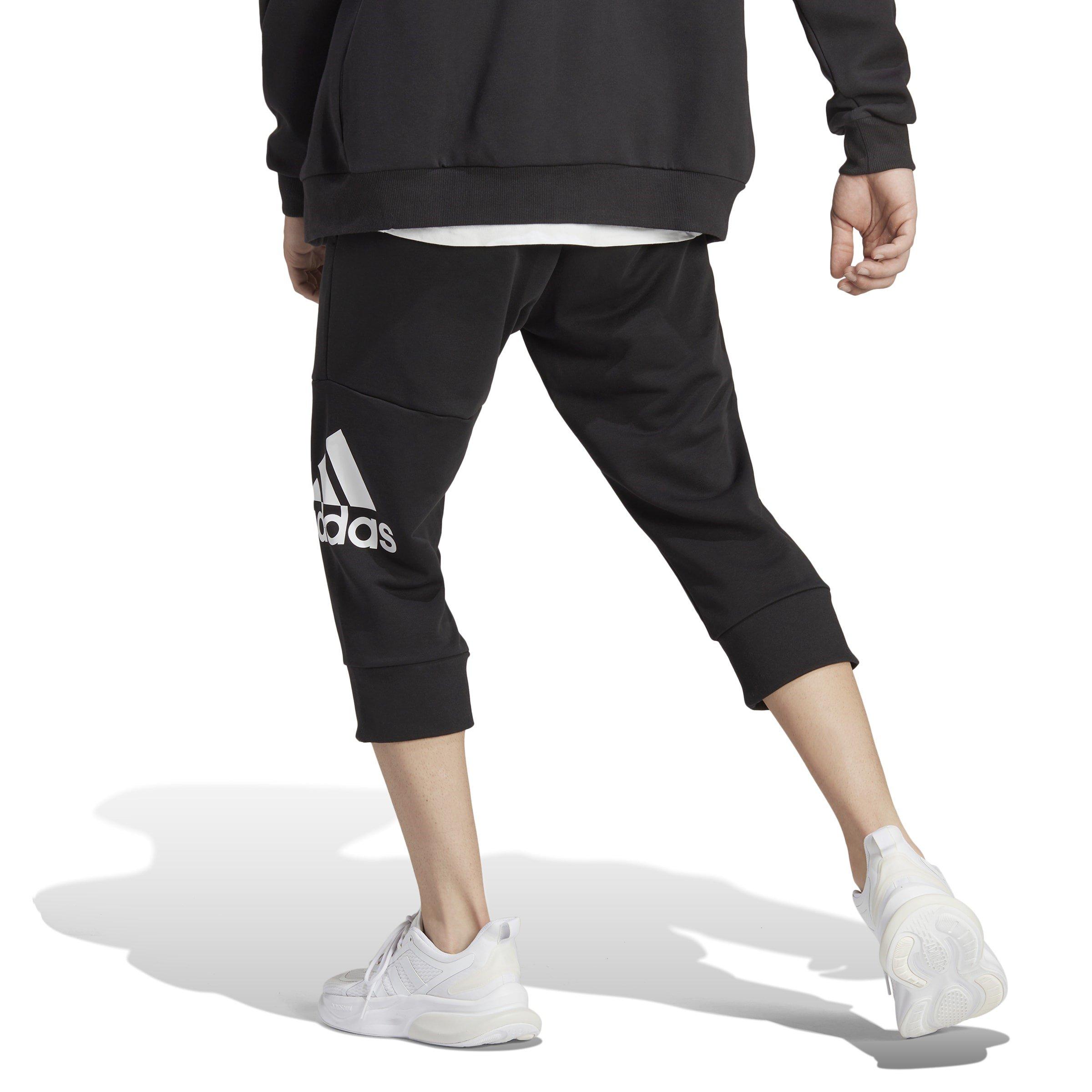 Black - adidas - Essentials Big Logo Mens Three Quarter Pants - 3