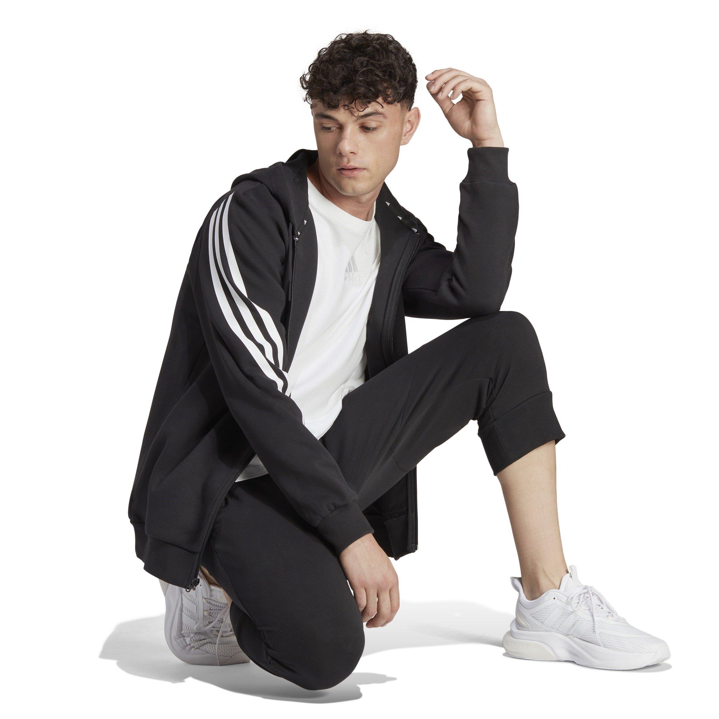 Black - adidas - Essentials Big Logo Mens Three Quarter Pants - 4