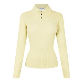 Bottega Veneta Fine Knit Cotton Polo