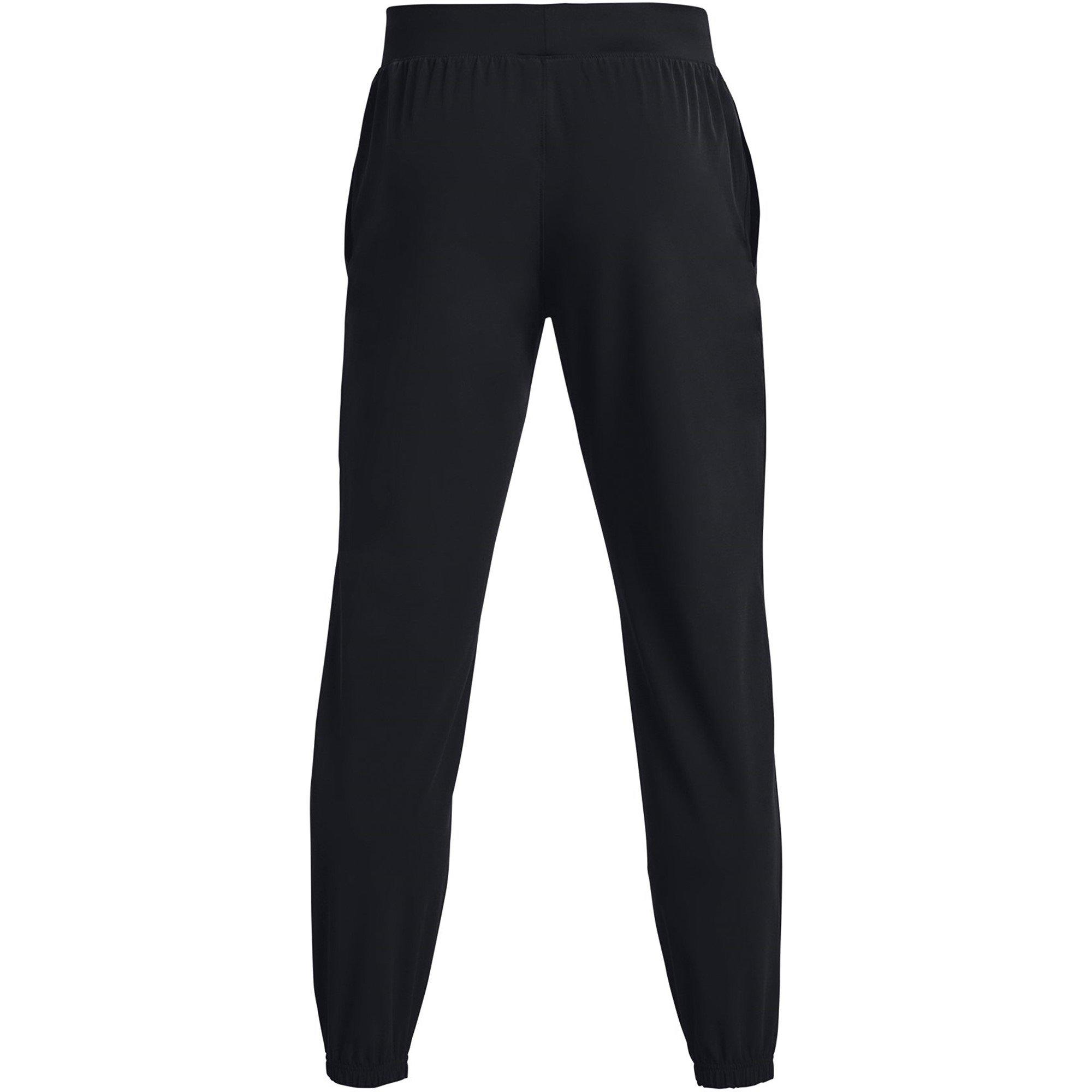Black/Pitch Gra - Under Armour - Stretch Woven Joggers Mens - 7