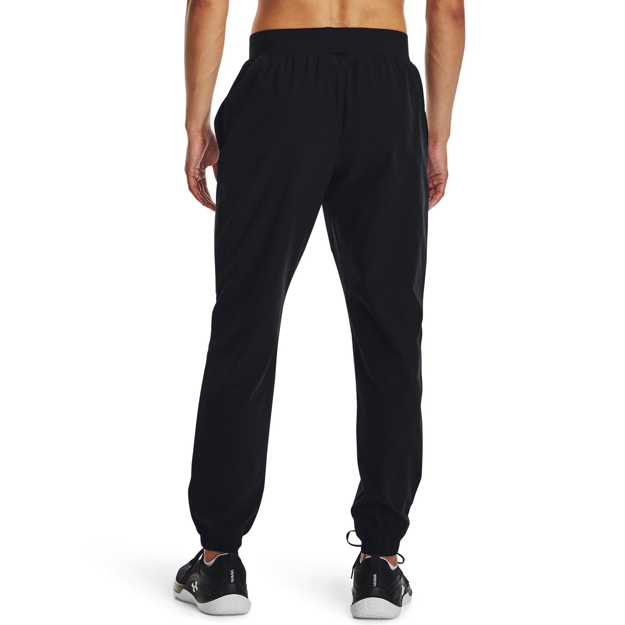 Black/Pitch Gra - Under Armour - Stretch Woven Joggers Mens - 3