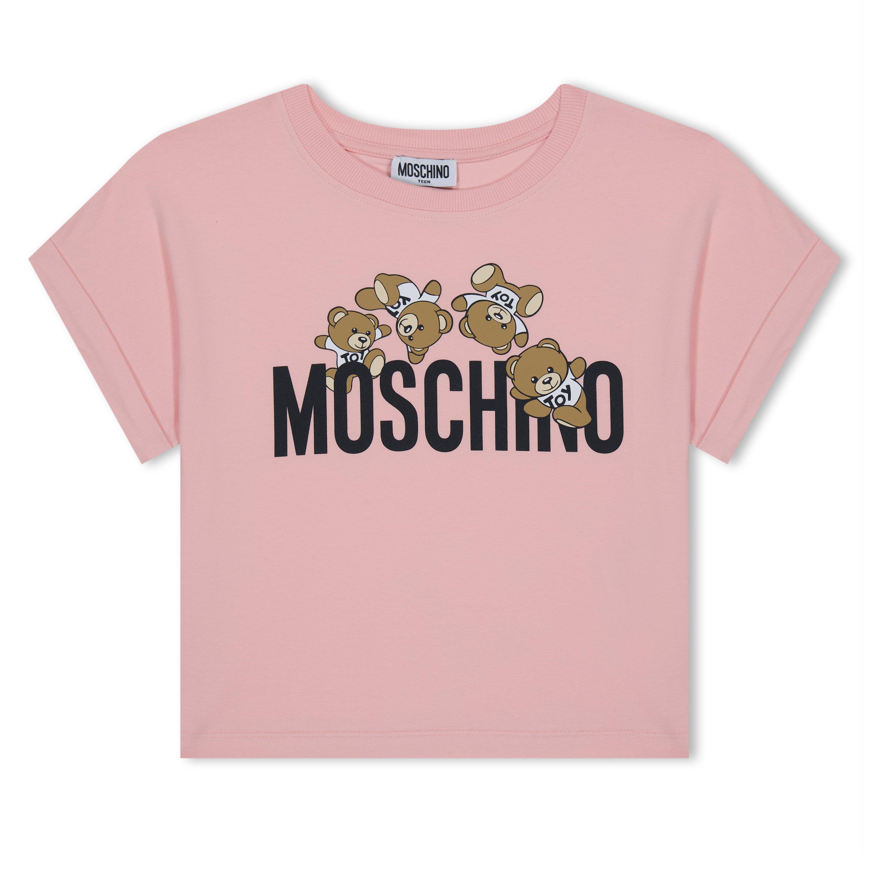 Pnk/Blk 84175 - Moschino - Leggings Set Juniors - 2