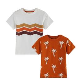 Studio Studio Younger Boys 2 pack Printed Tshirt