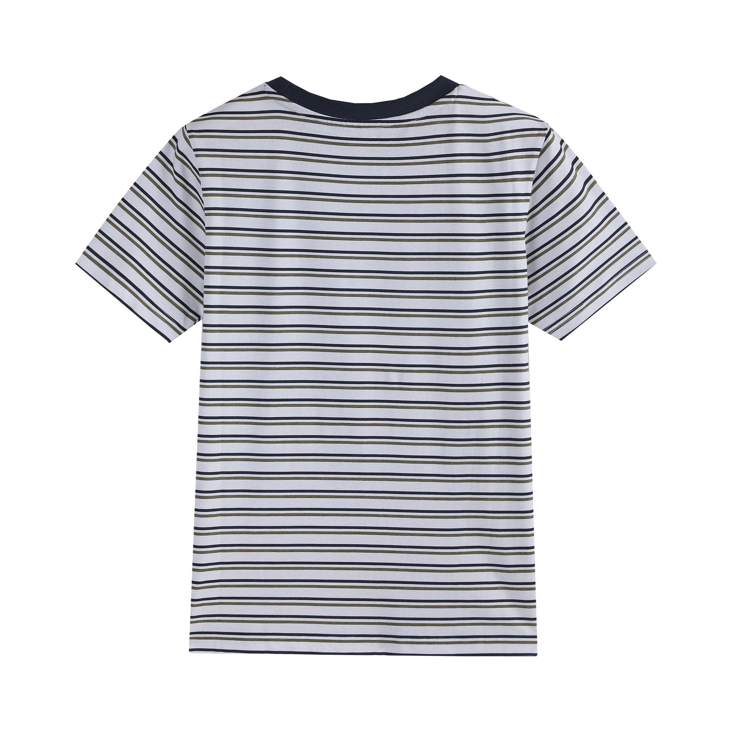 STREIFEN/BLAU - Studio - Older Boys Good vibes 2 Pack Tshirts - 3