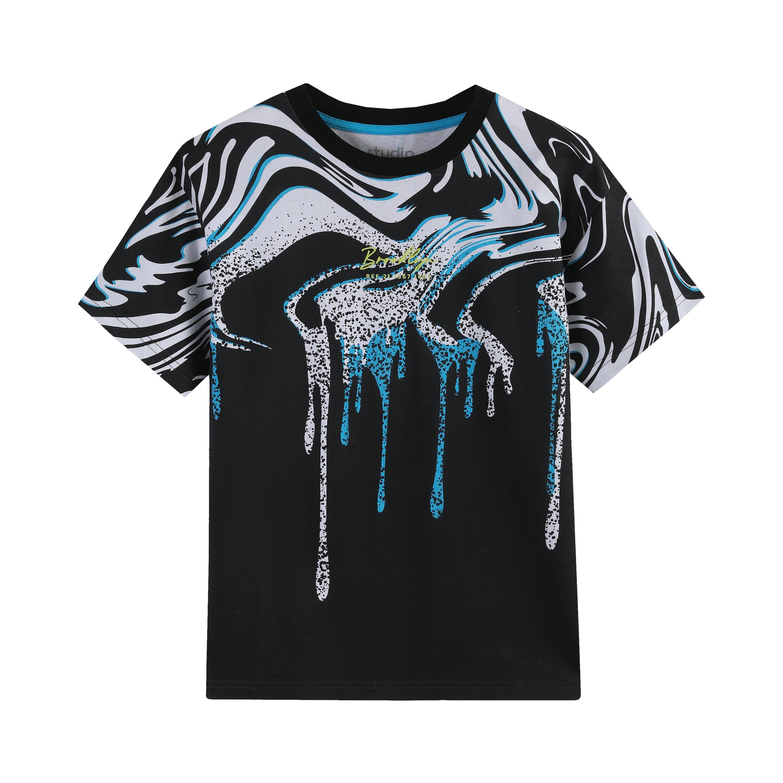 NERO - Studio - Swirl T-Shirt and Shorts Set - 2