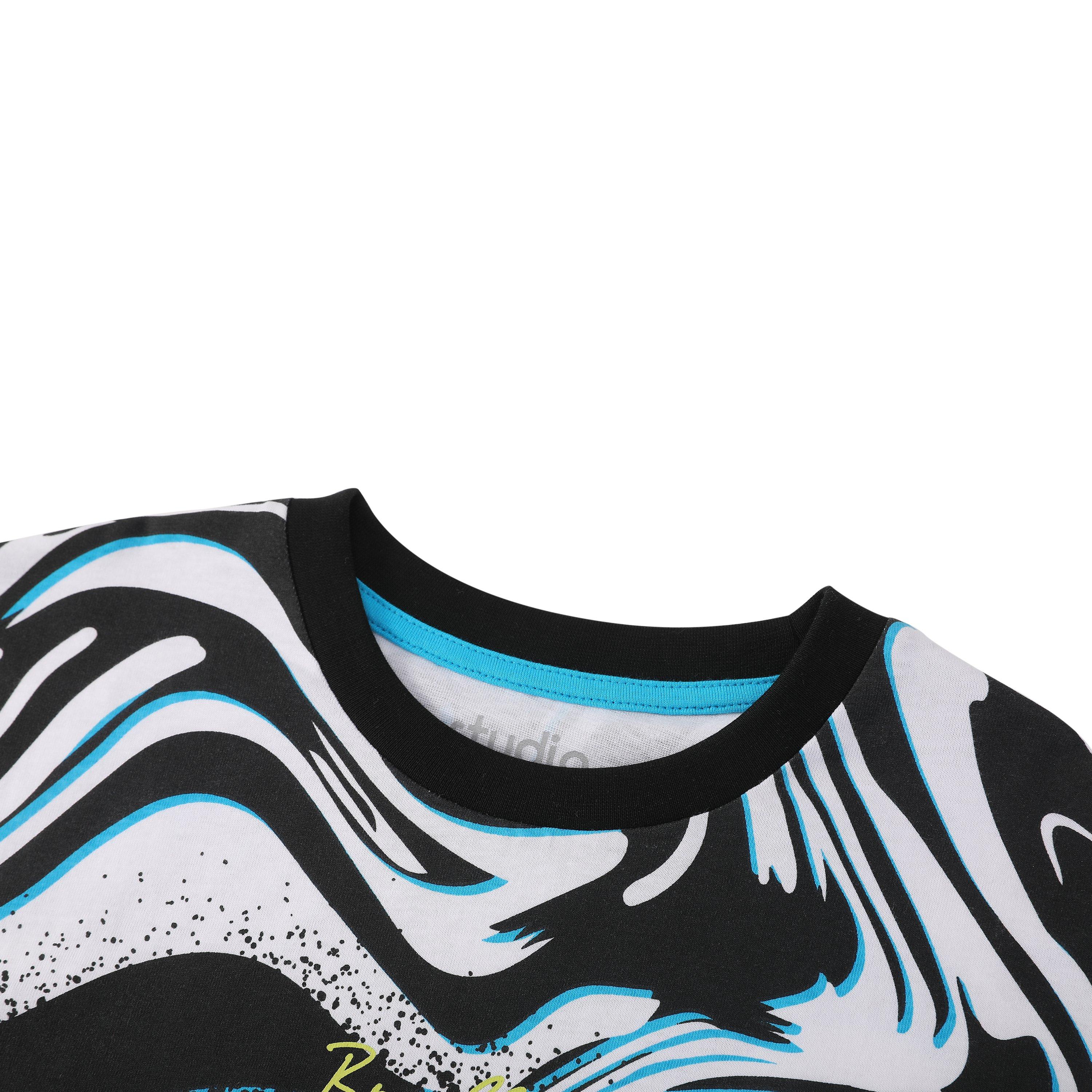 NERO - Studio - Swirl T-Shirt and Shorts Set - 4