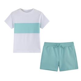 Studio Younger Younger Boys Panel Top And Short Set