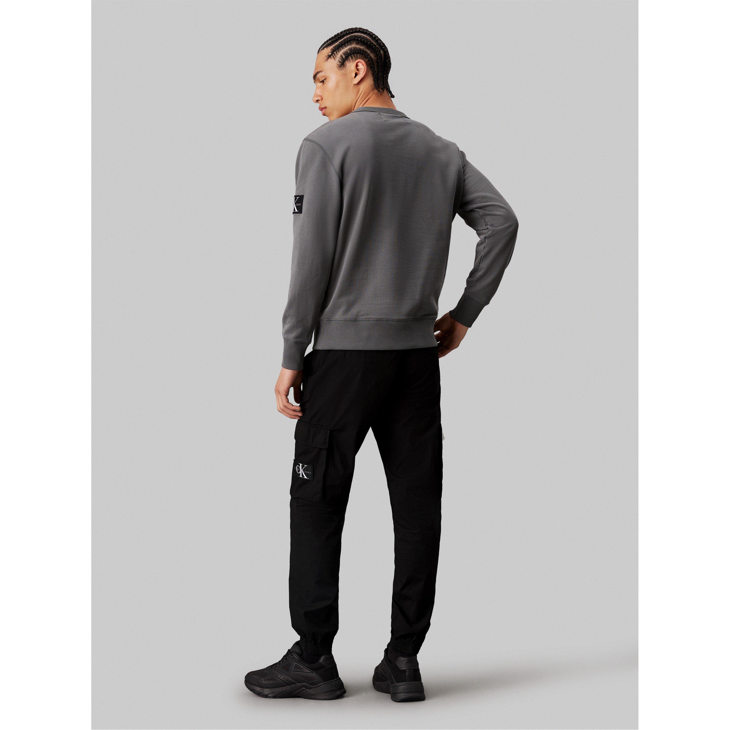 Ck Black - Calvin Klein Jeans - Men's Washed Cargo Trousers - 3