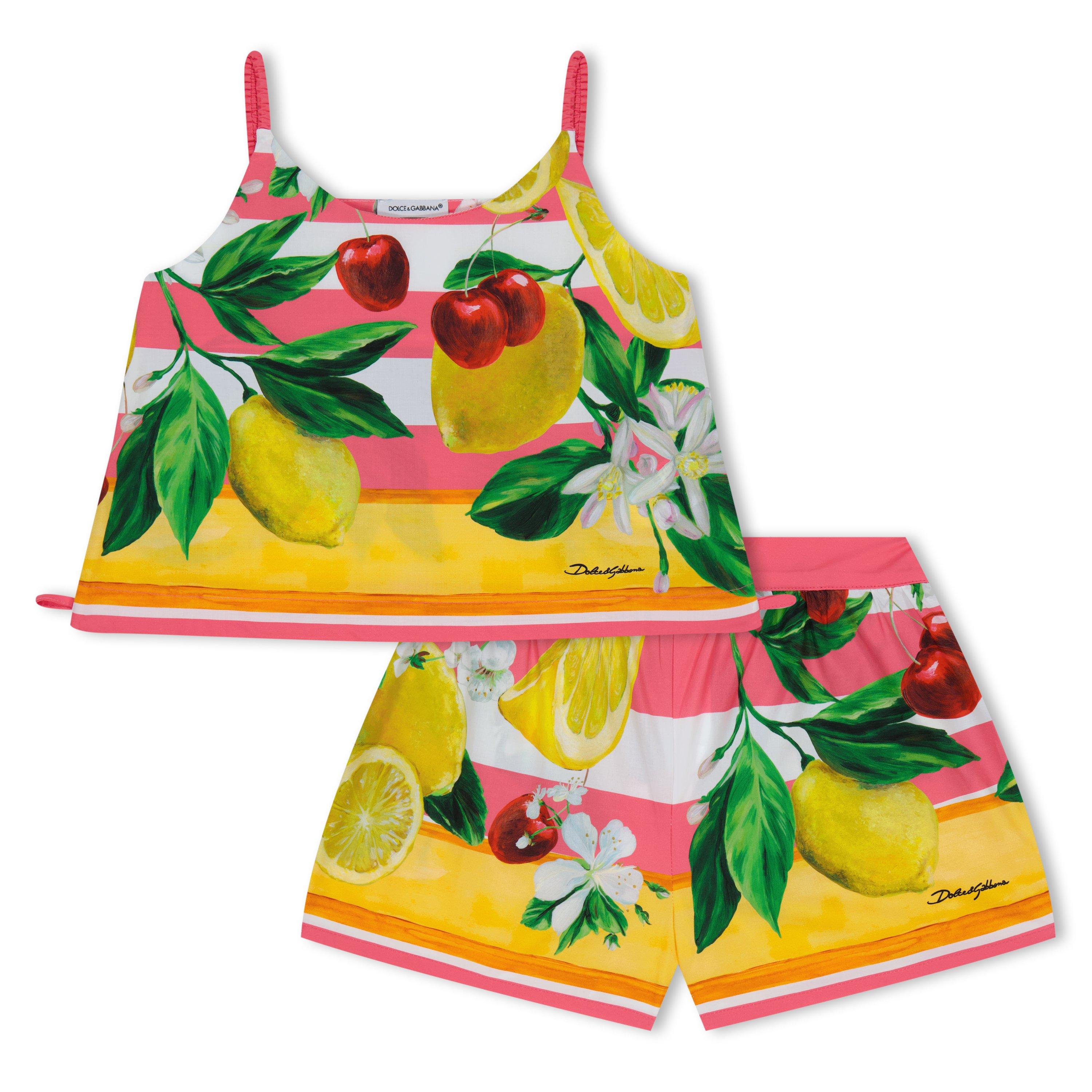 Multi H25AL - Dolce and Gabbana - Kids' Printed Clothing Set - 1