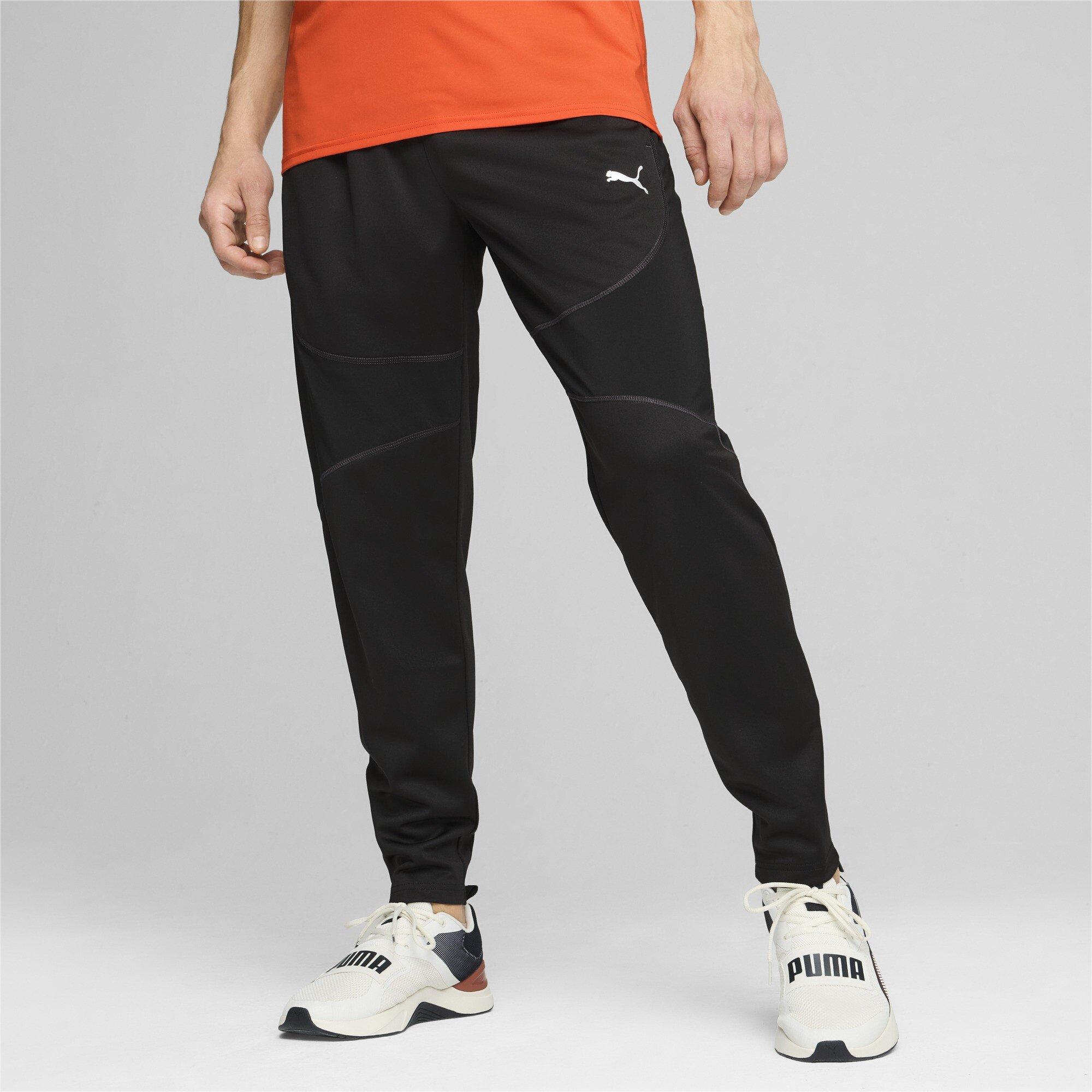 Clothing Puma Never Run Back Tapered Pant Puma Flex Panelled Tapered Jogger  Performance Tracksuit