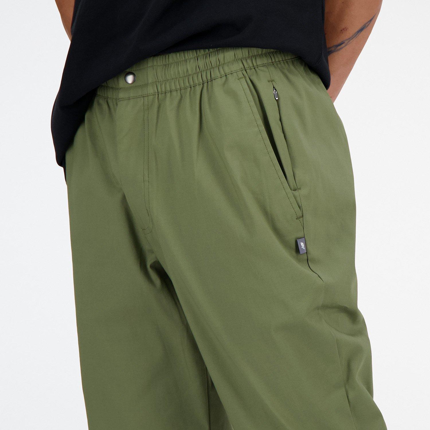 Khaki - New Balance - Men's Twill Straight Leg Trousers - 6