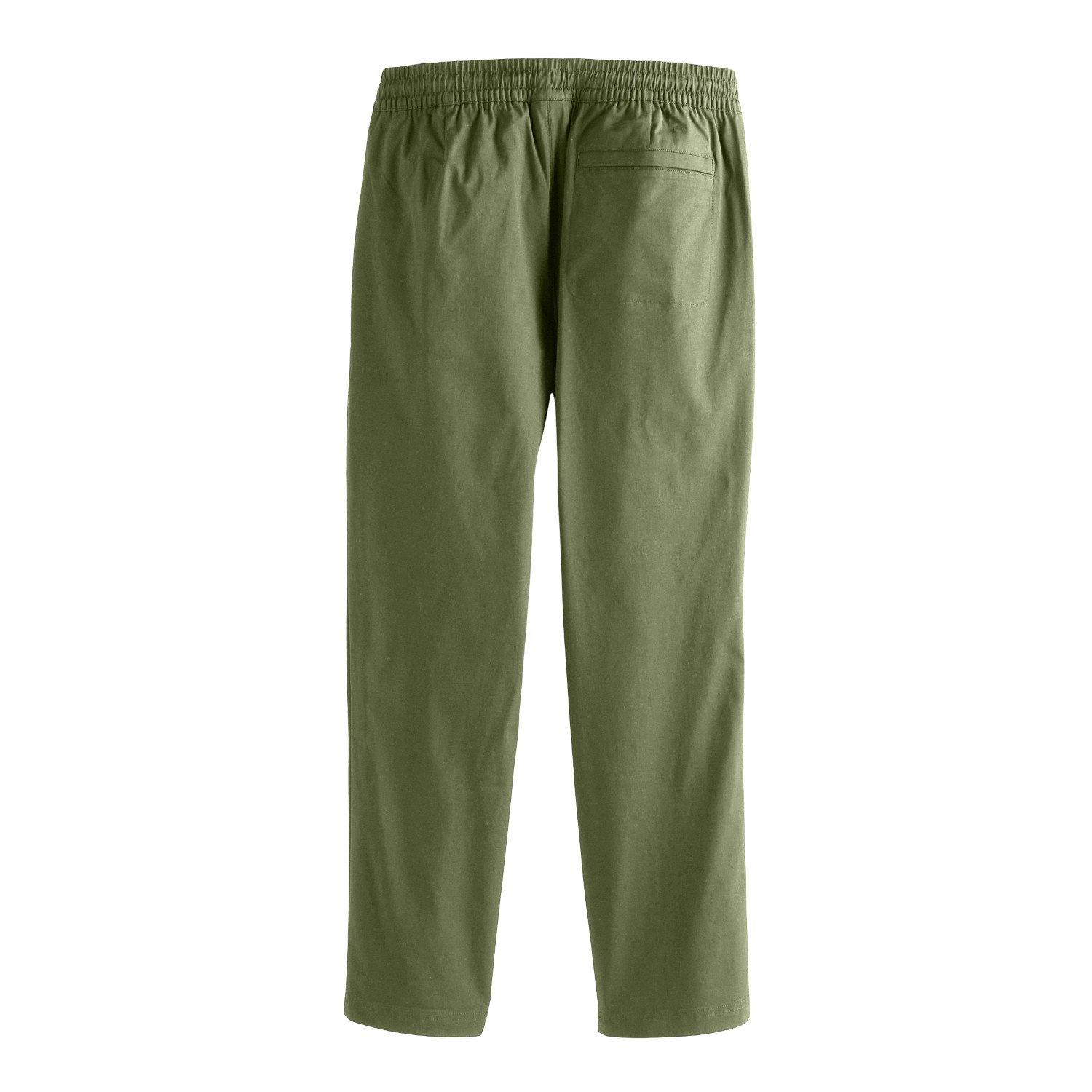 Khaki - New Balance - Men's Twill Straight Leg Trousers - 8