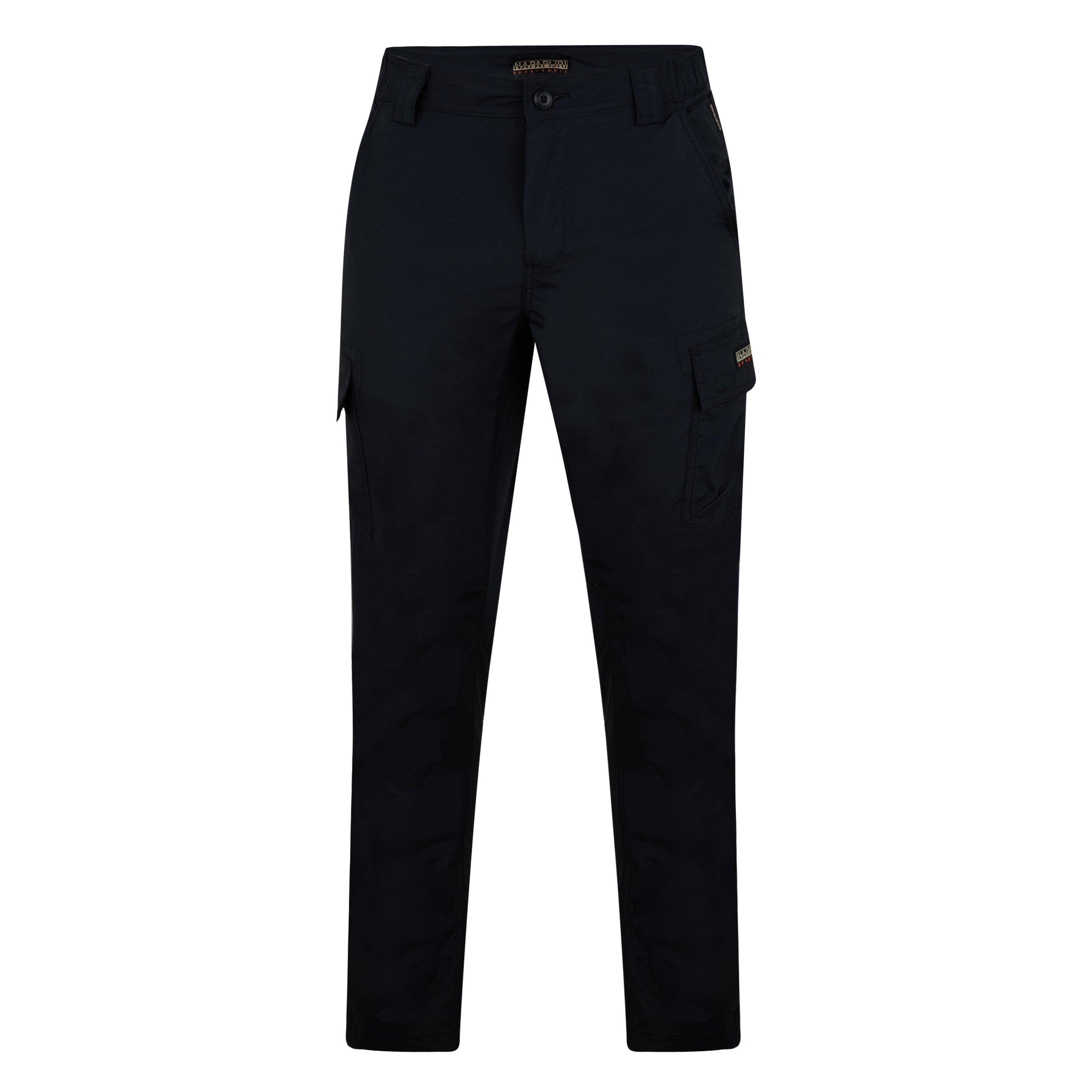 Black 041 - Napapijri - Men's Multi Pocket Cargo Trousers - 1