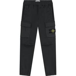 Stone Island Canvas Cargos Juniors