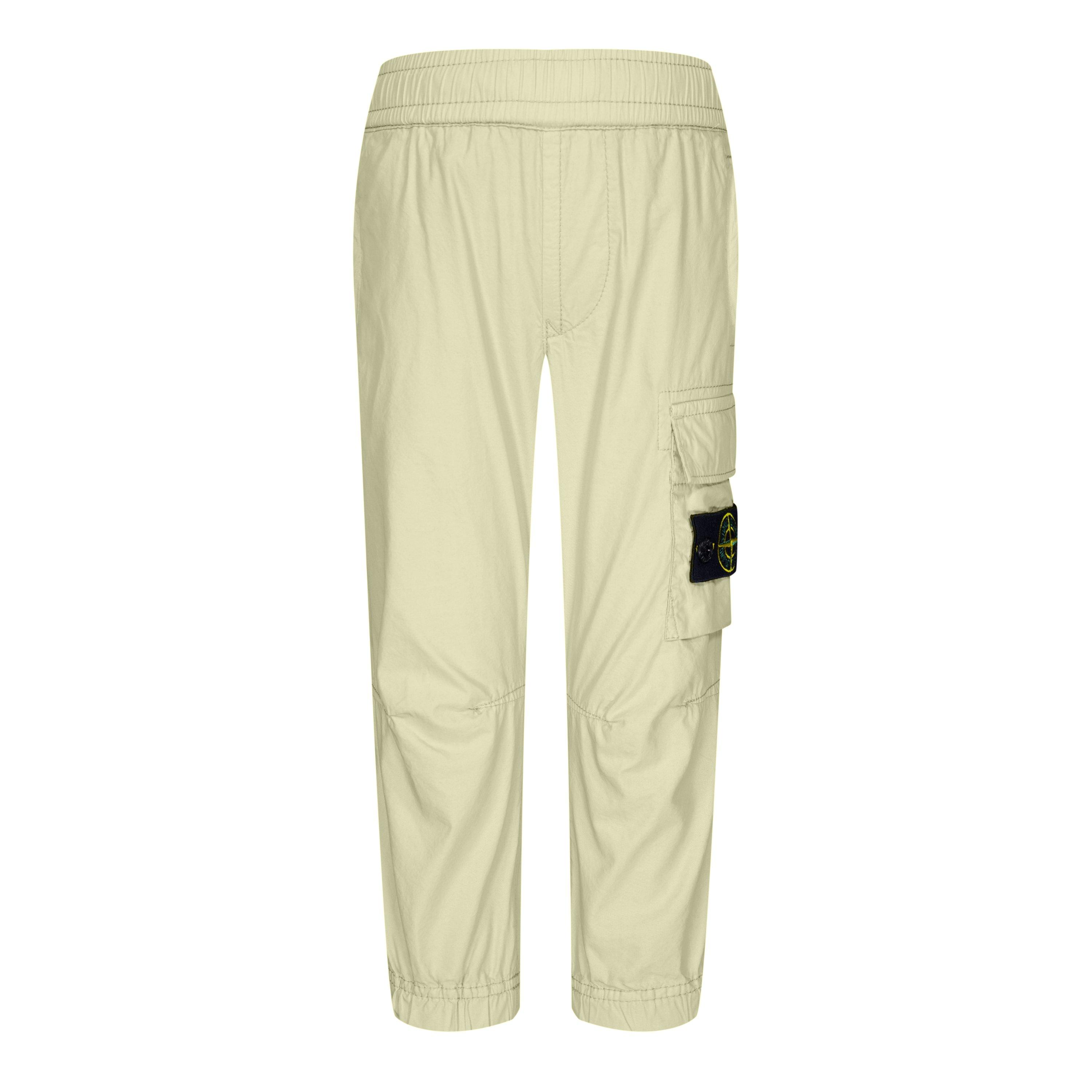 Beige V0091 - Stone Island - Canvas Cargos Juniors - 1