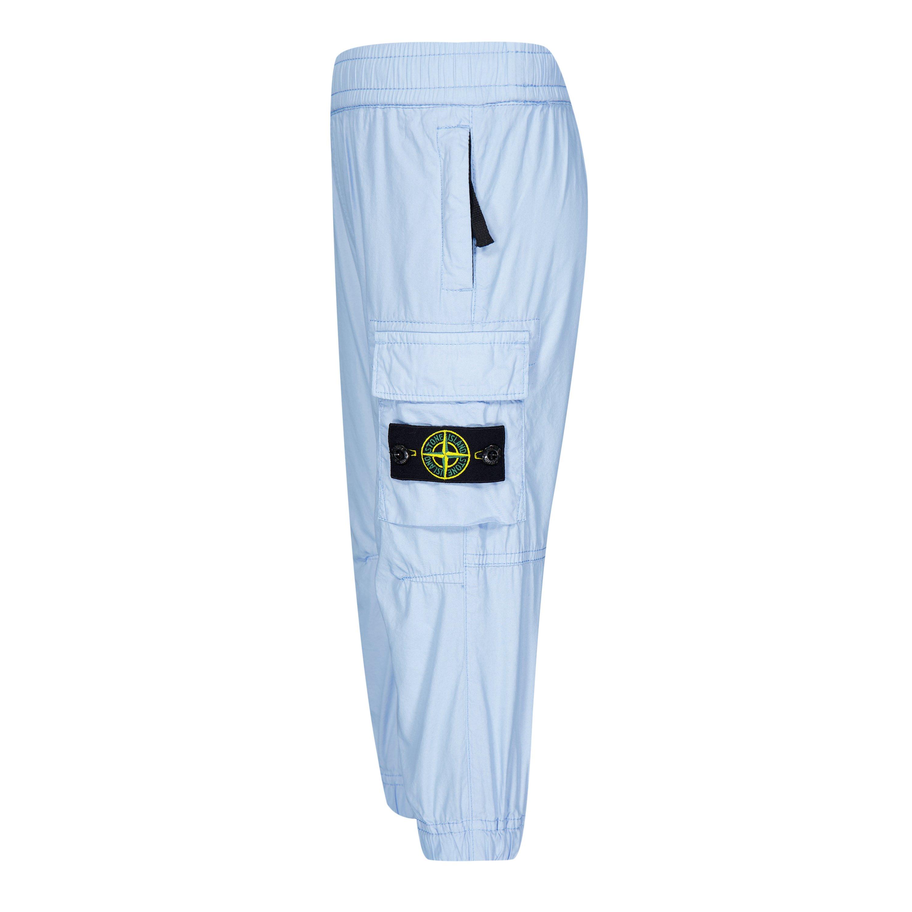 Lt Blue V0040 - Stone Island - Junior Cargo Pants - 3