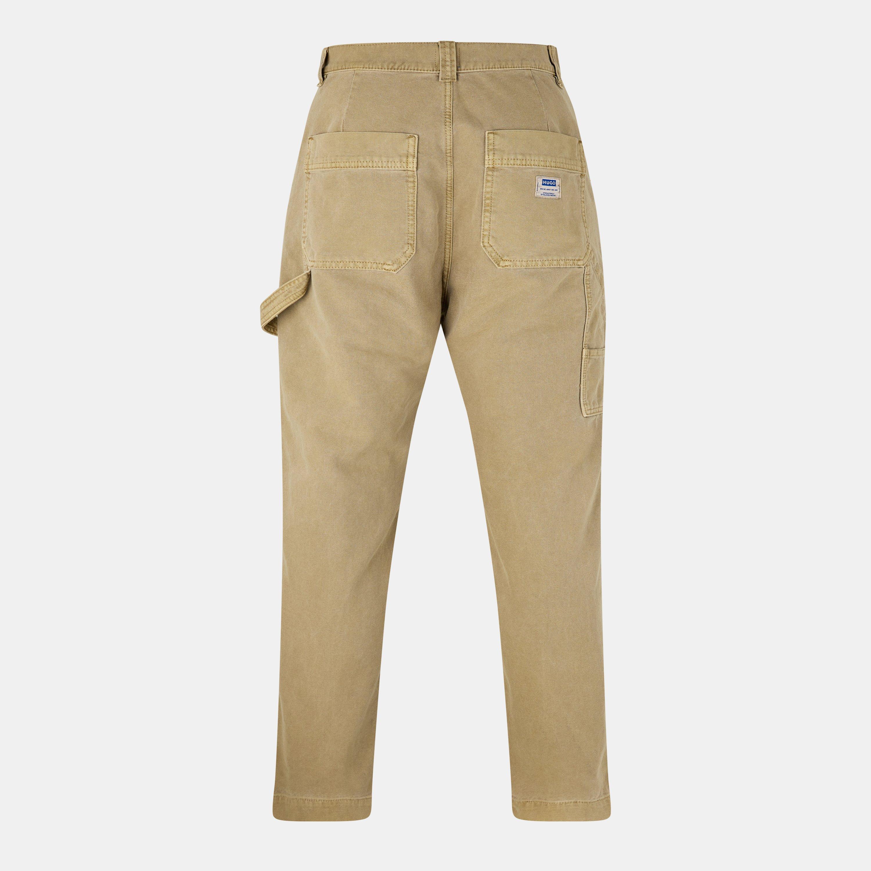 Beige 269 - Hugo - Men's Blue Cargo Trousers - 2