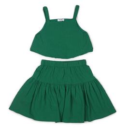 Be You Older Older Girls Crop Top And Skirt Set