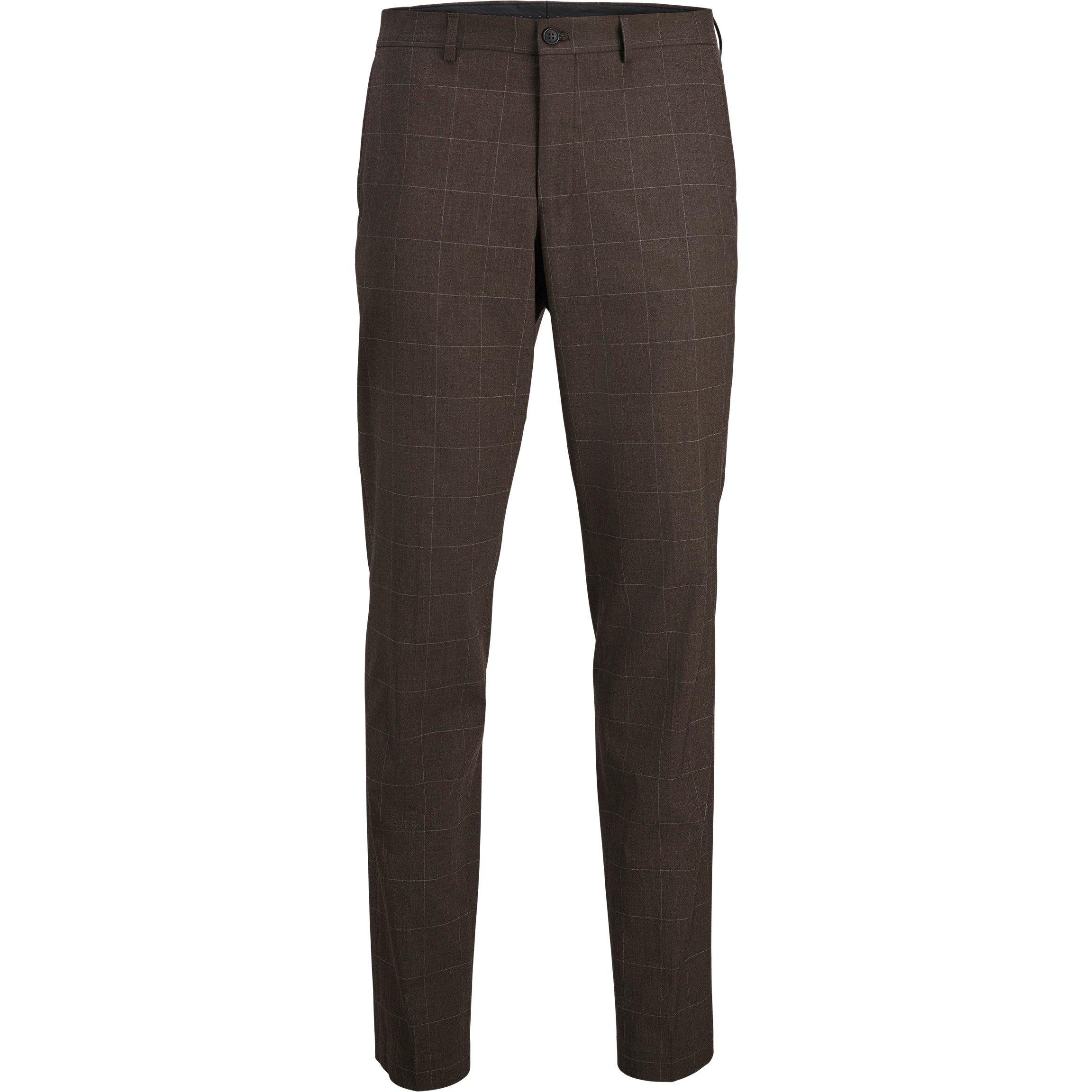 Torta al cioccolato - Jack and Jones - Checked Smart Slim Fit Trouser - 7