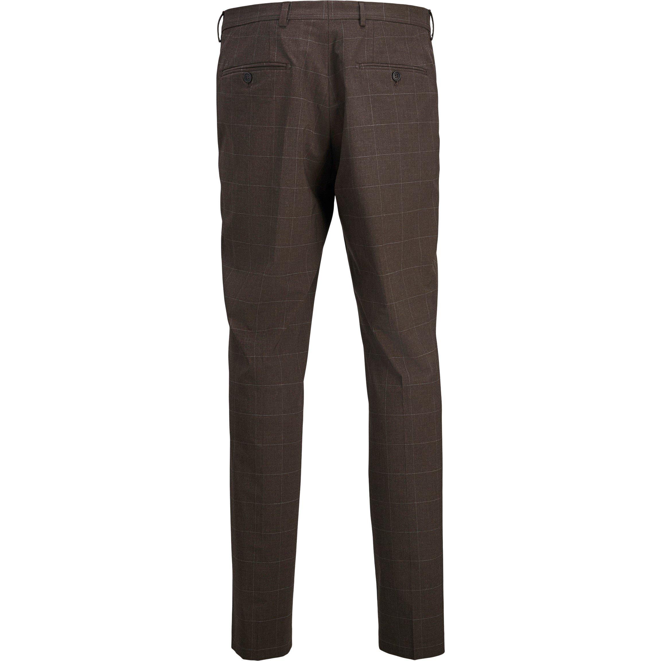 Torta al cioccolato - Jack and Jones - Checked Smart Slim Fit Trouser - 8