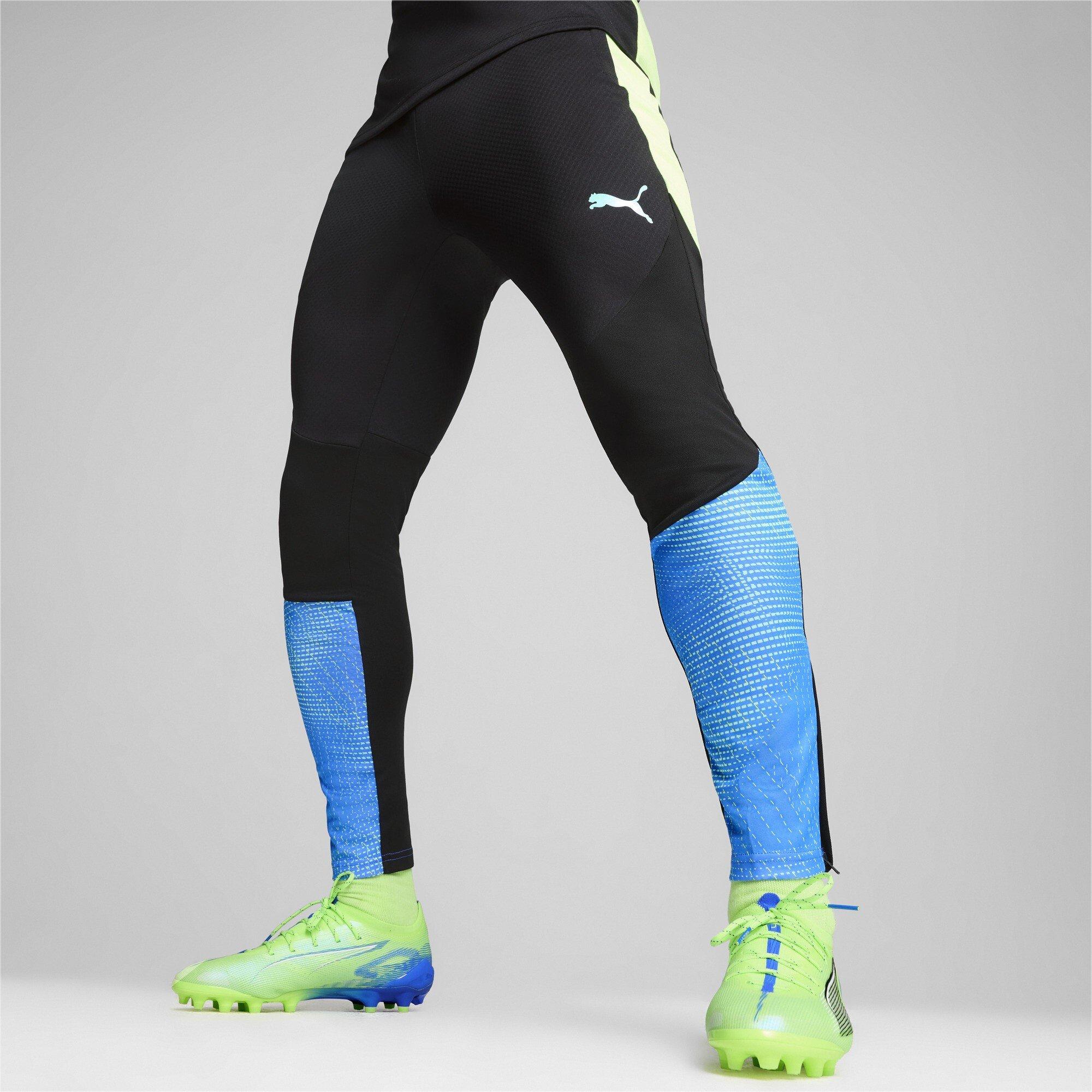 Black/Lime - Puma - Men's Performance Tracksuit Bottoms - 2