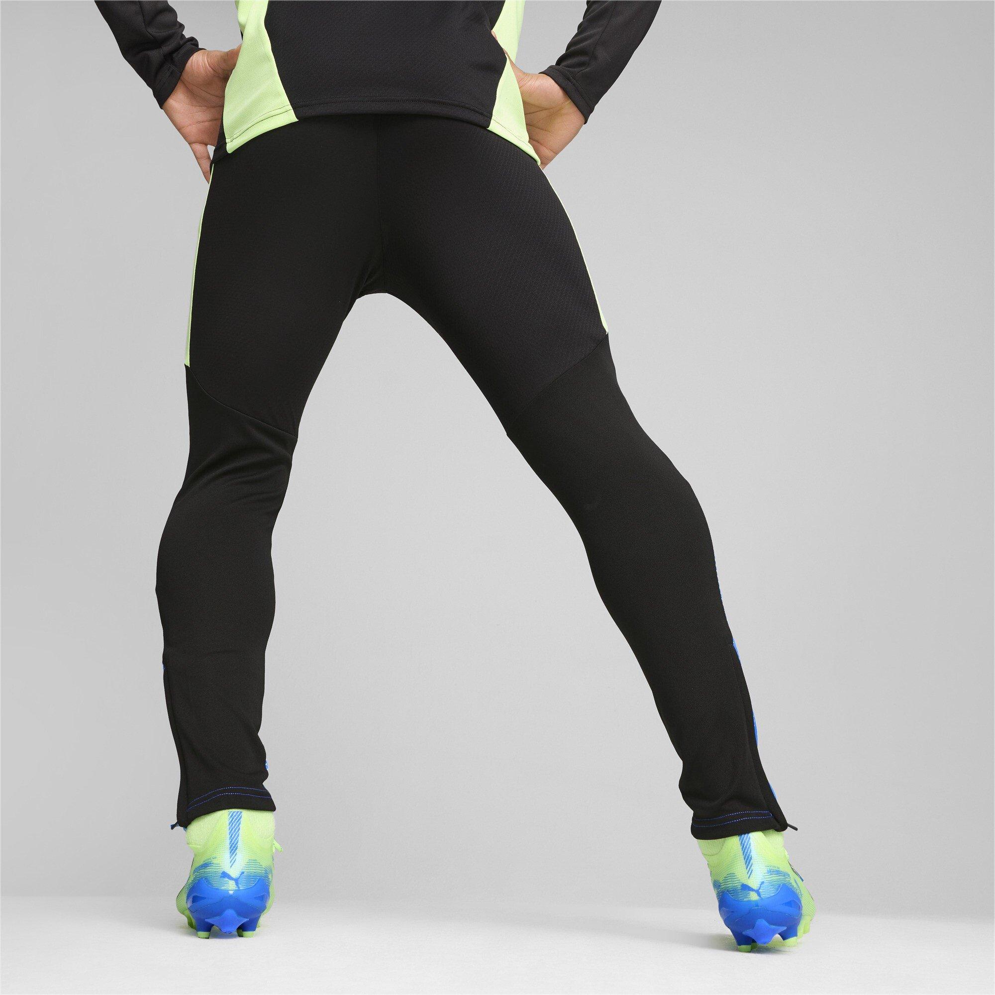 Black/Lime - Puma - Men's Performance Tracksuit Bottoms - 5
