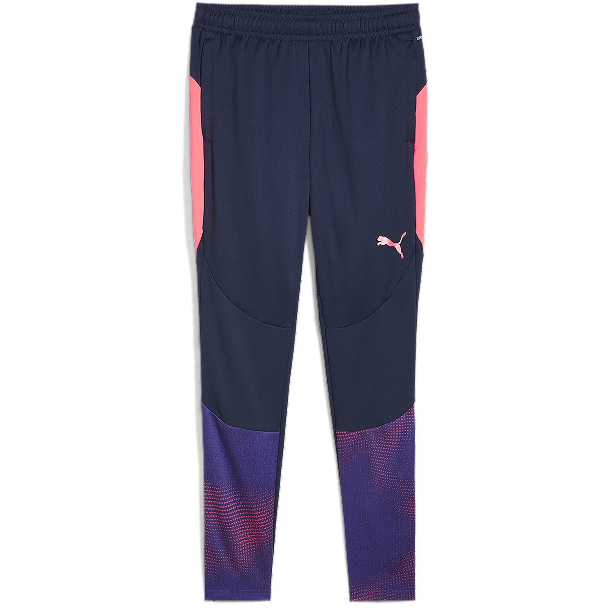 Navy/Purple - Puma - Men's Performance Tracksuit Bottoms - 1