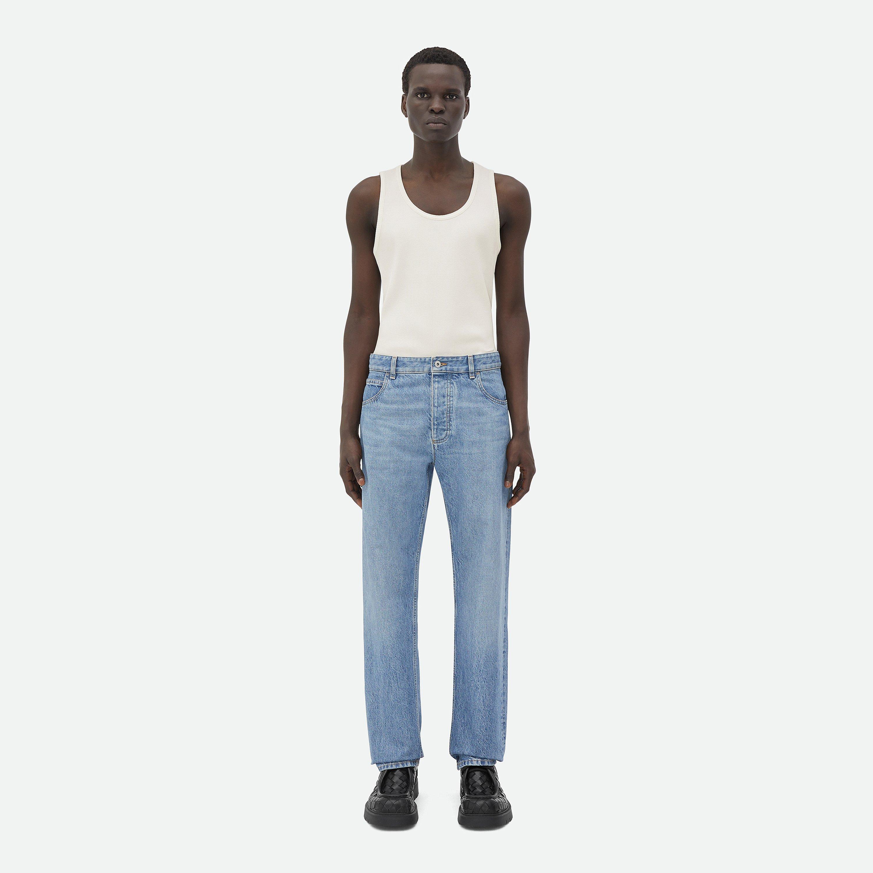 Bottega Veneta | Vintage Indigo Straight Denim | Straight Trousers