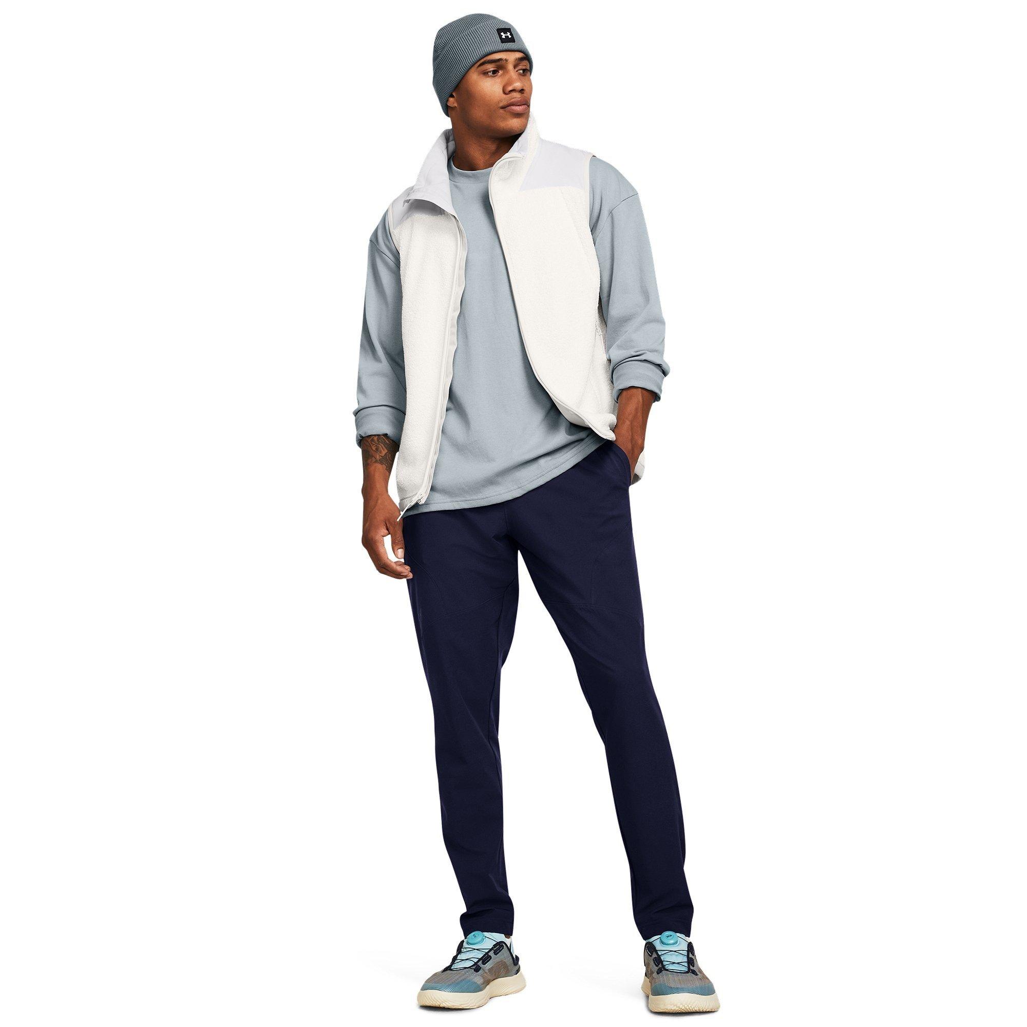 Blue - Under Armour - Unstoppable Tapered Performance Tracksuit Bottoms - 4