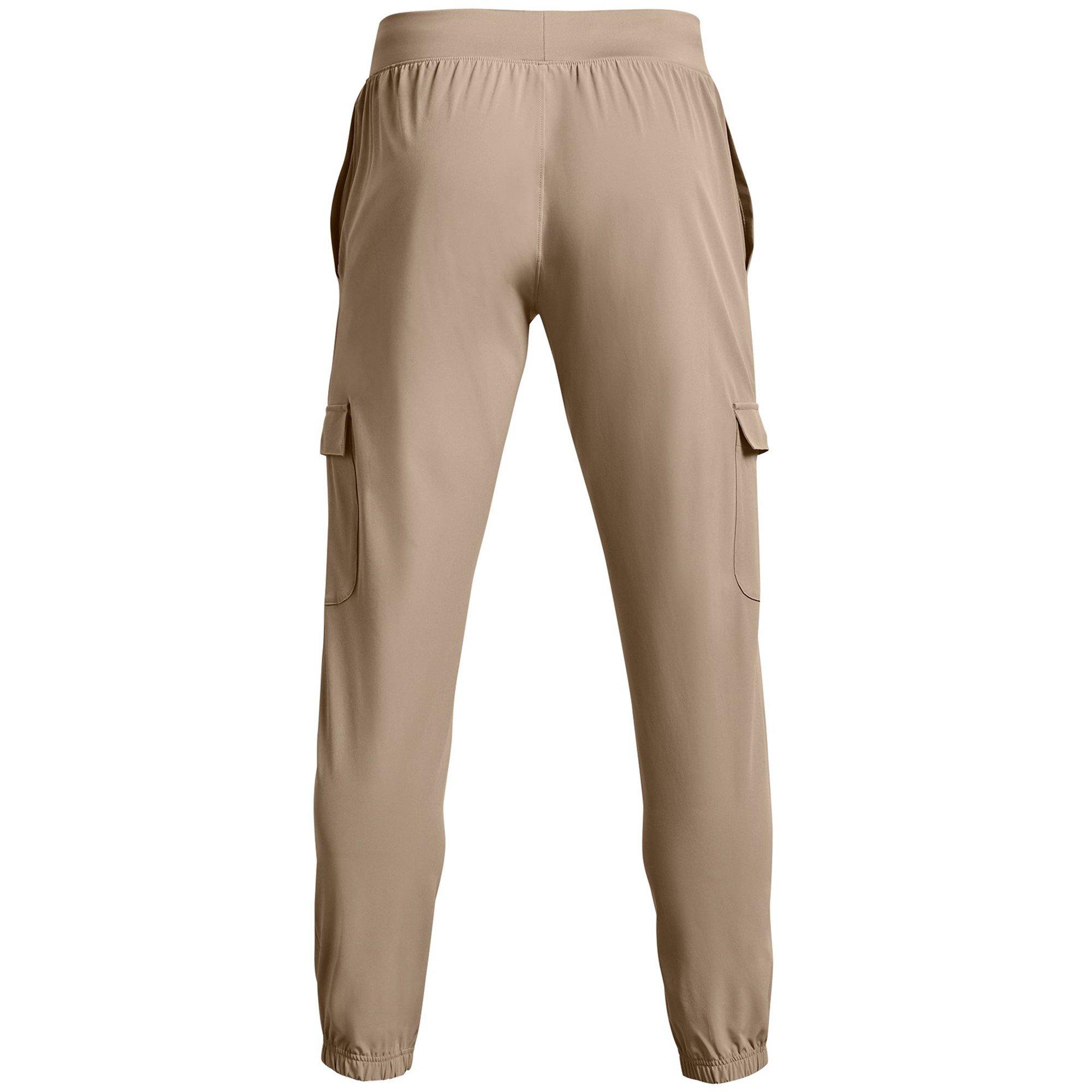 Marron - Under Armour - Men's Stretch Woven Performance Tracksuit Bottoms - 8