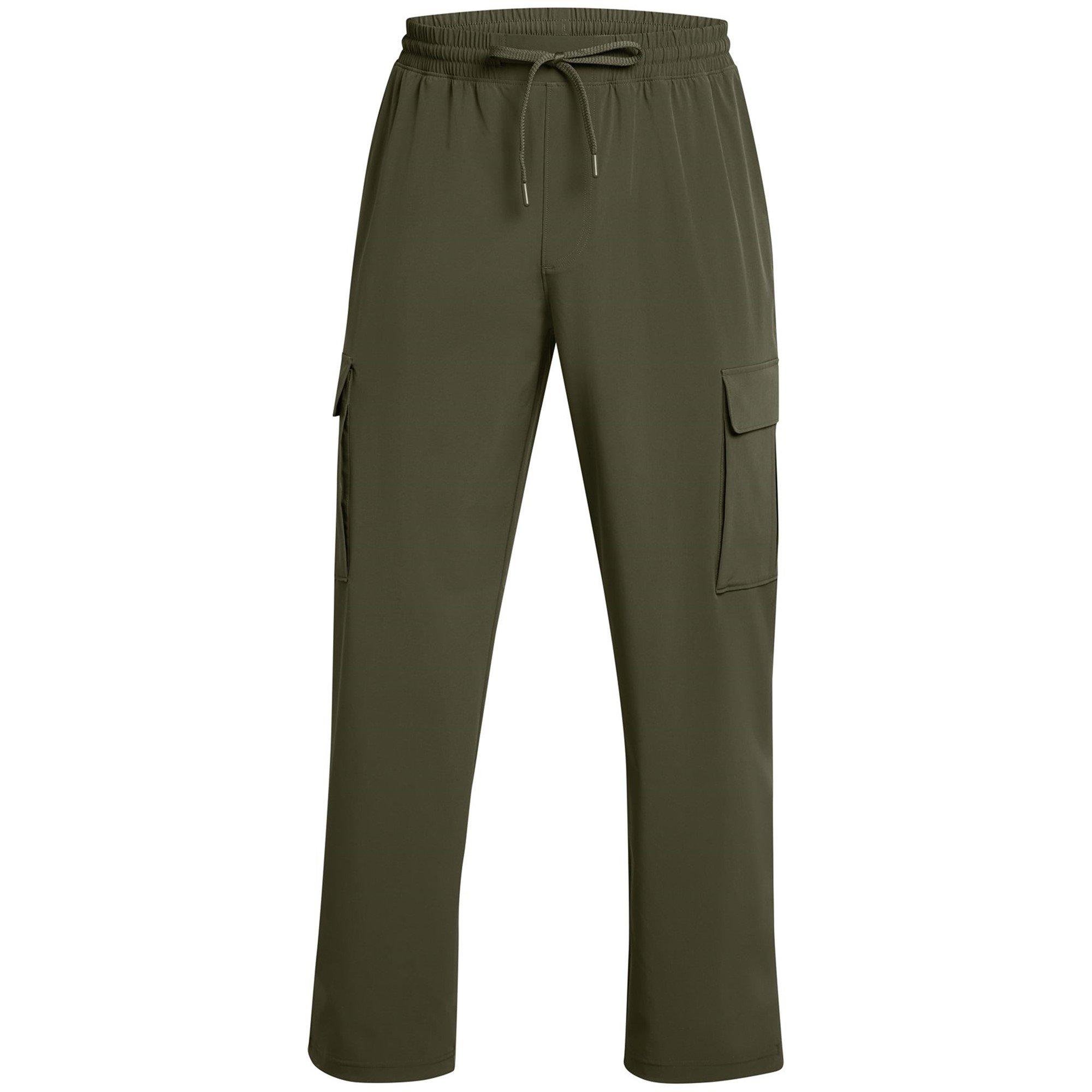 Marine Green - Under Armour - Men's Vibe Woven Performance Tracksuit Bottom - 1