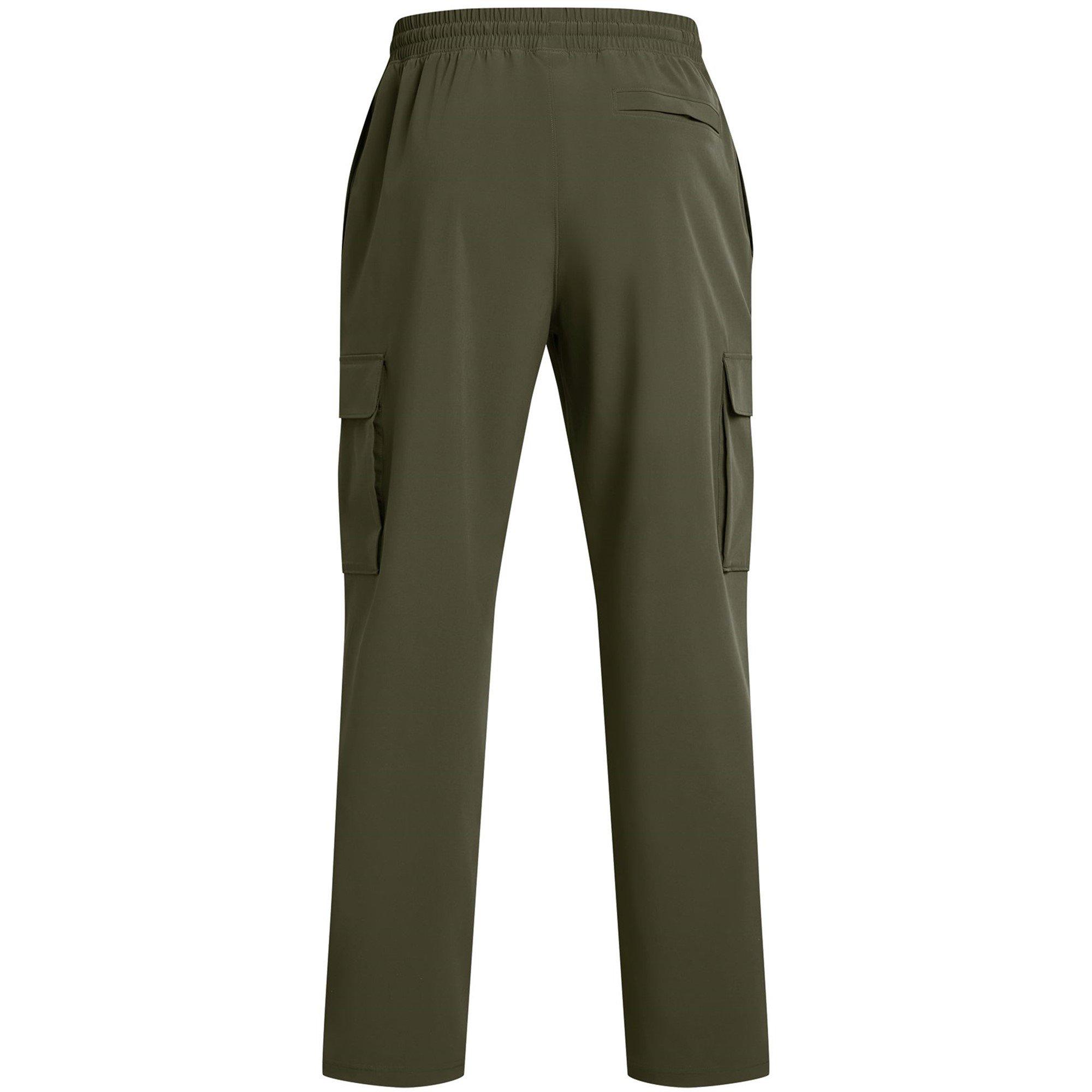 Marine Green - Under Armour - Vibe Woven Performance Tracksuit Bottom - 2