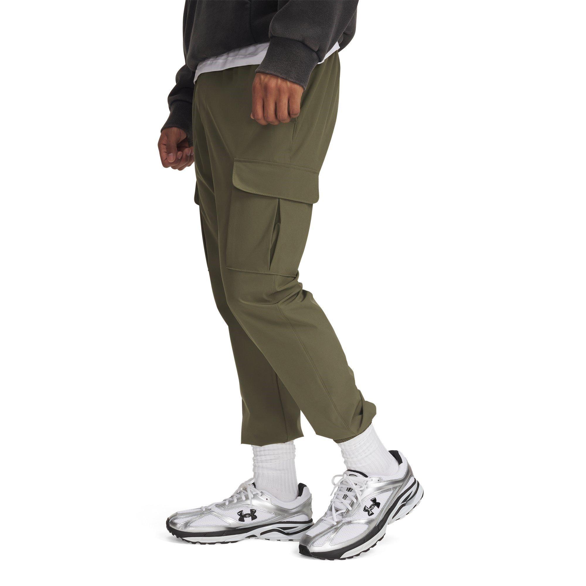 Marine Green - Under Armour - Vibe Woven Performance Tracksuit Bottom - 3