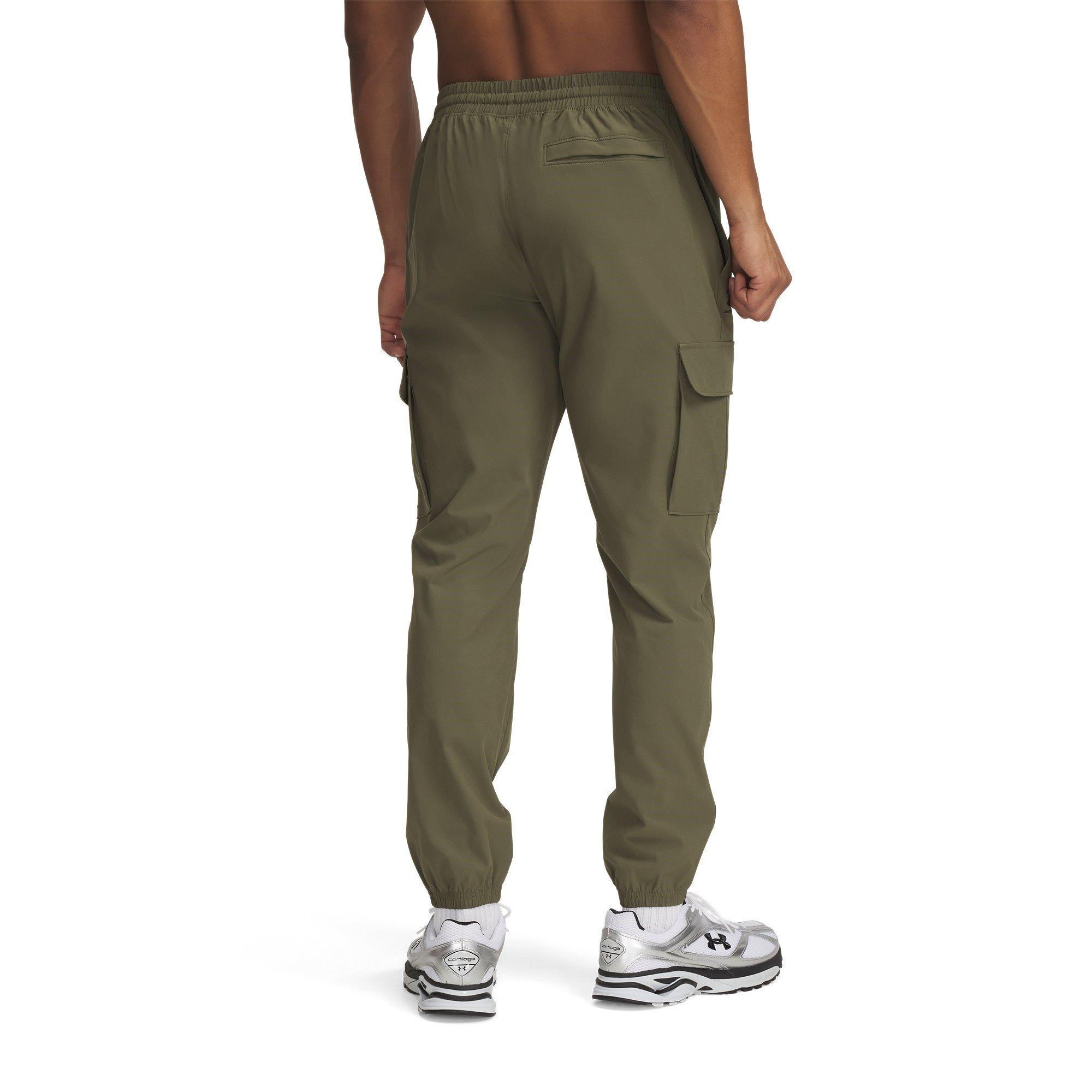 Marine Green - Under Armour - Vibe Woven Performance Tracksuit Bottom - 4
