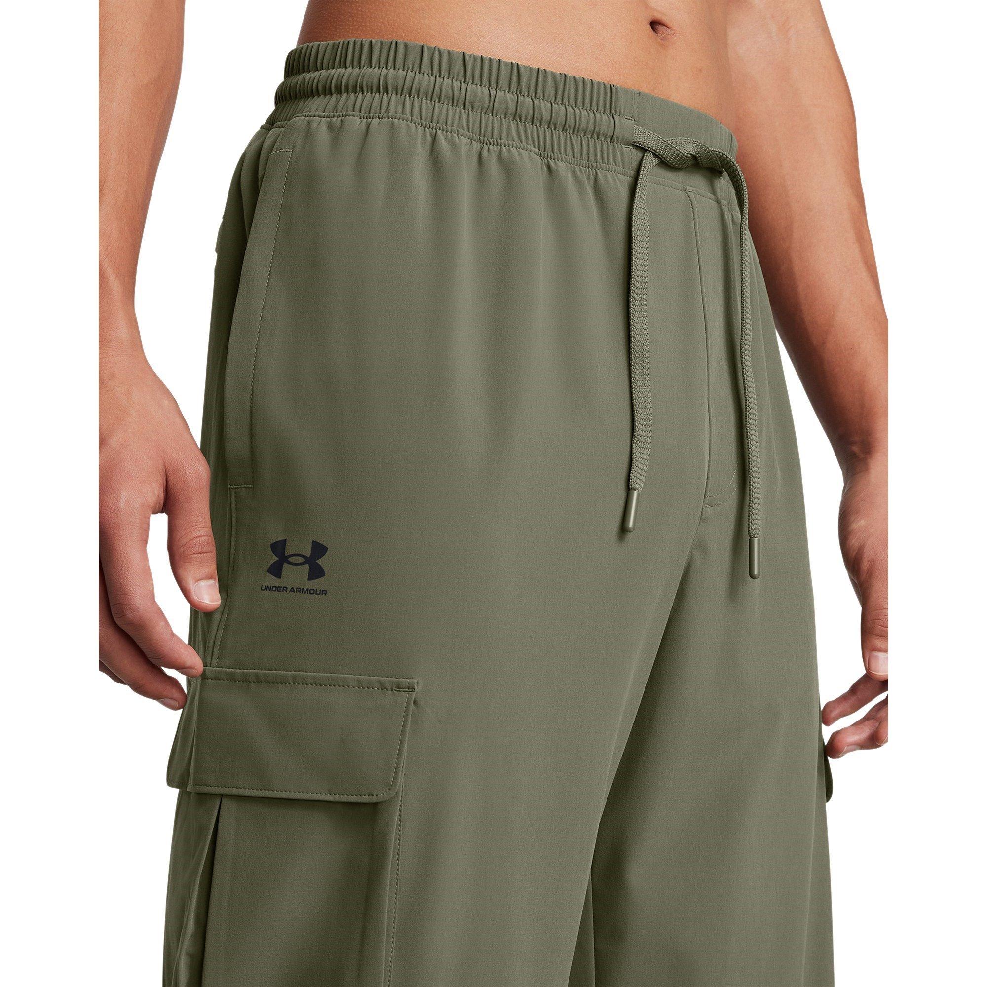 Marine Green - Under Armour - Vibe Woven Performance Tracksuit Bottom - 6