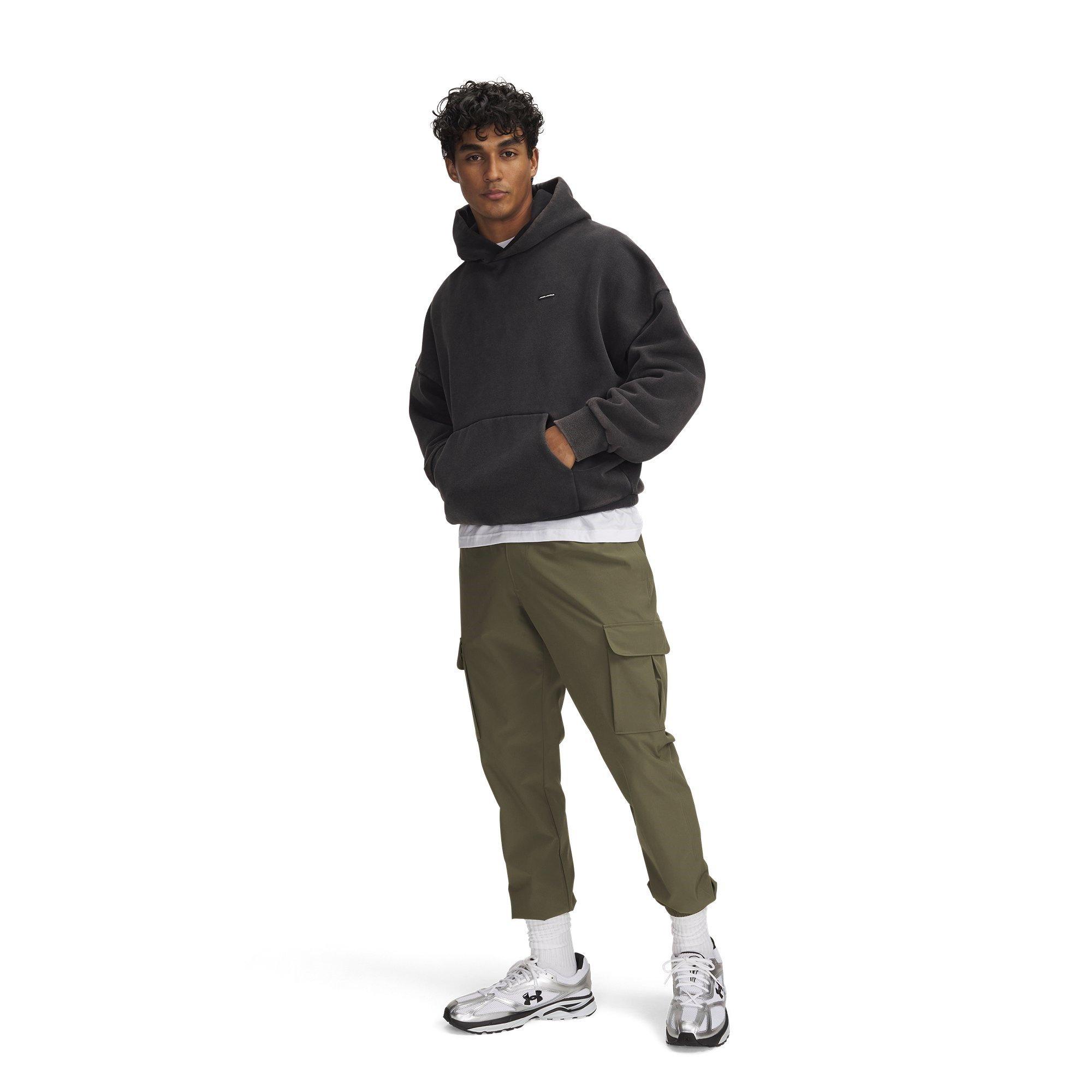 Marine Green - Under Armour - Vibe Woven Performance Tracksuit Bottom - 7