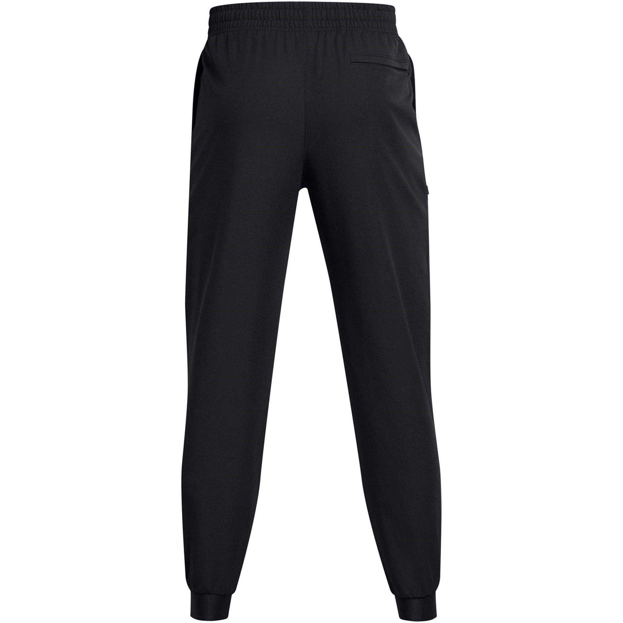 Black - Under Armour - Men's Unstoppable Closed Hem Woven Joggers - 2