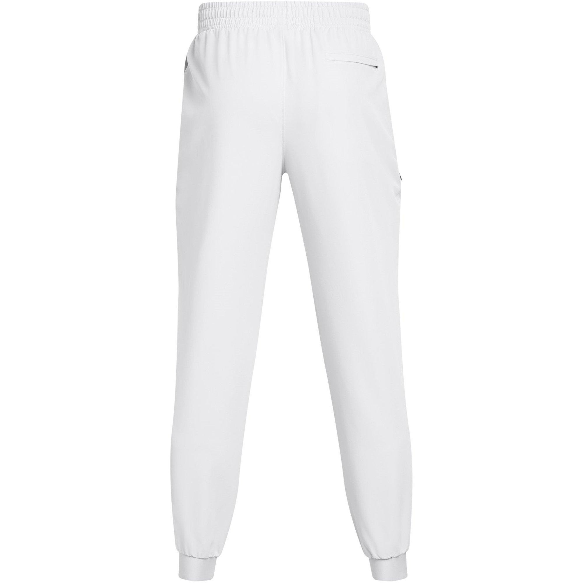 Halo Gray/Black - Under Armour - Unstoppable Closed Hem Woven Joggers - 2