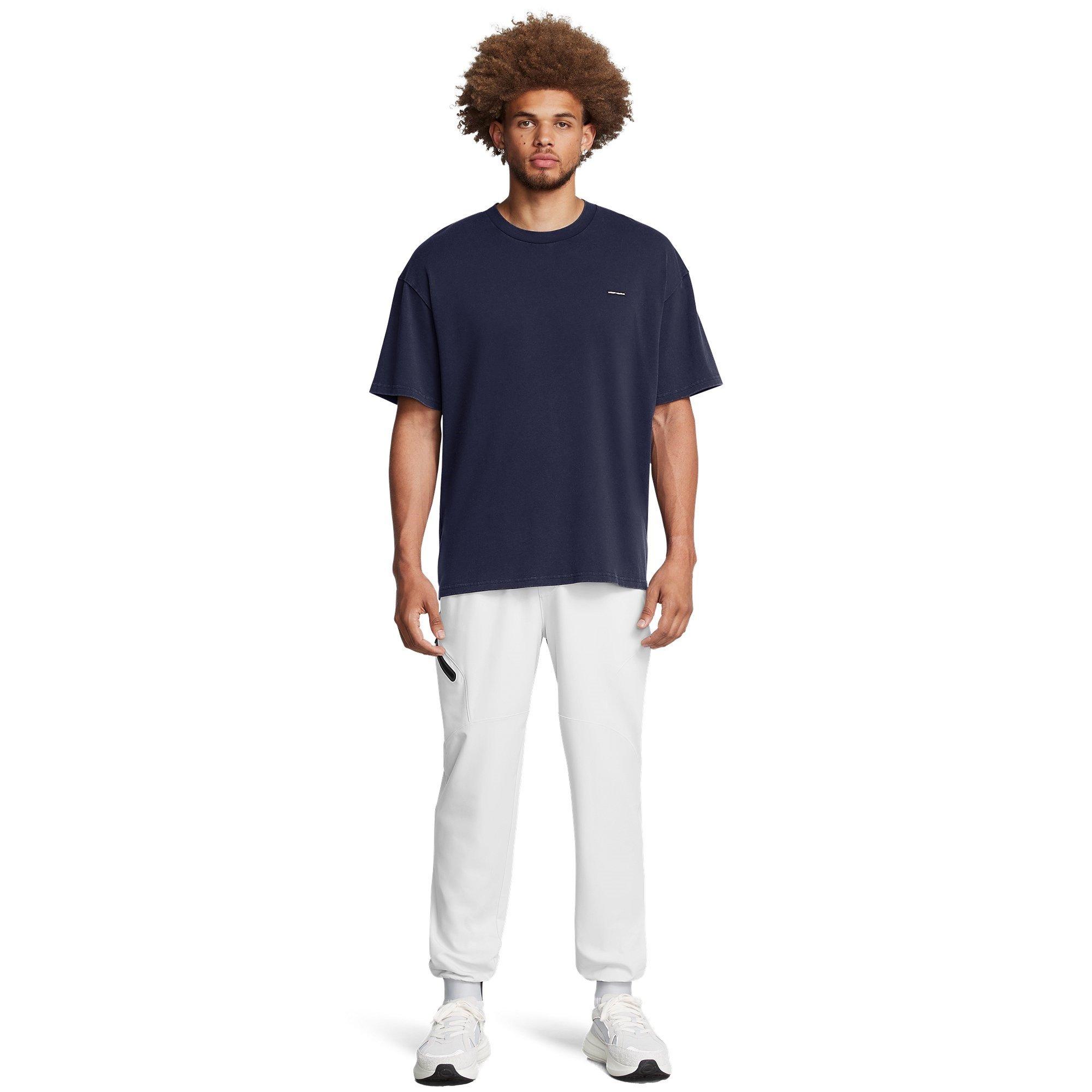 Halo Gray/Black - Under Armour - Unstoppable Closed Hem Woven Joggers - 6