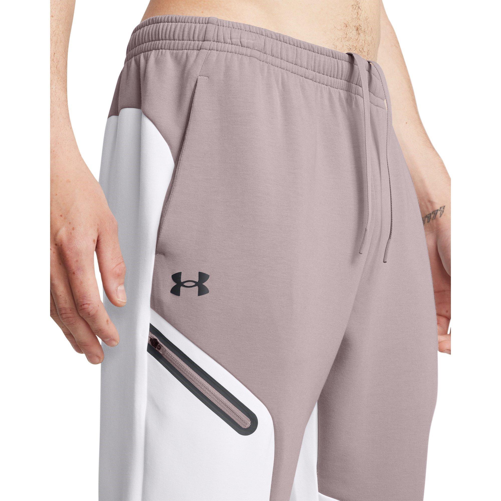 Tetra Grey - Under Armour - Unstoppable Closed Hem Fleece Joggers - 5
