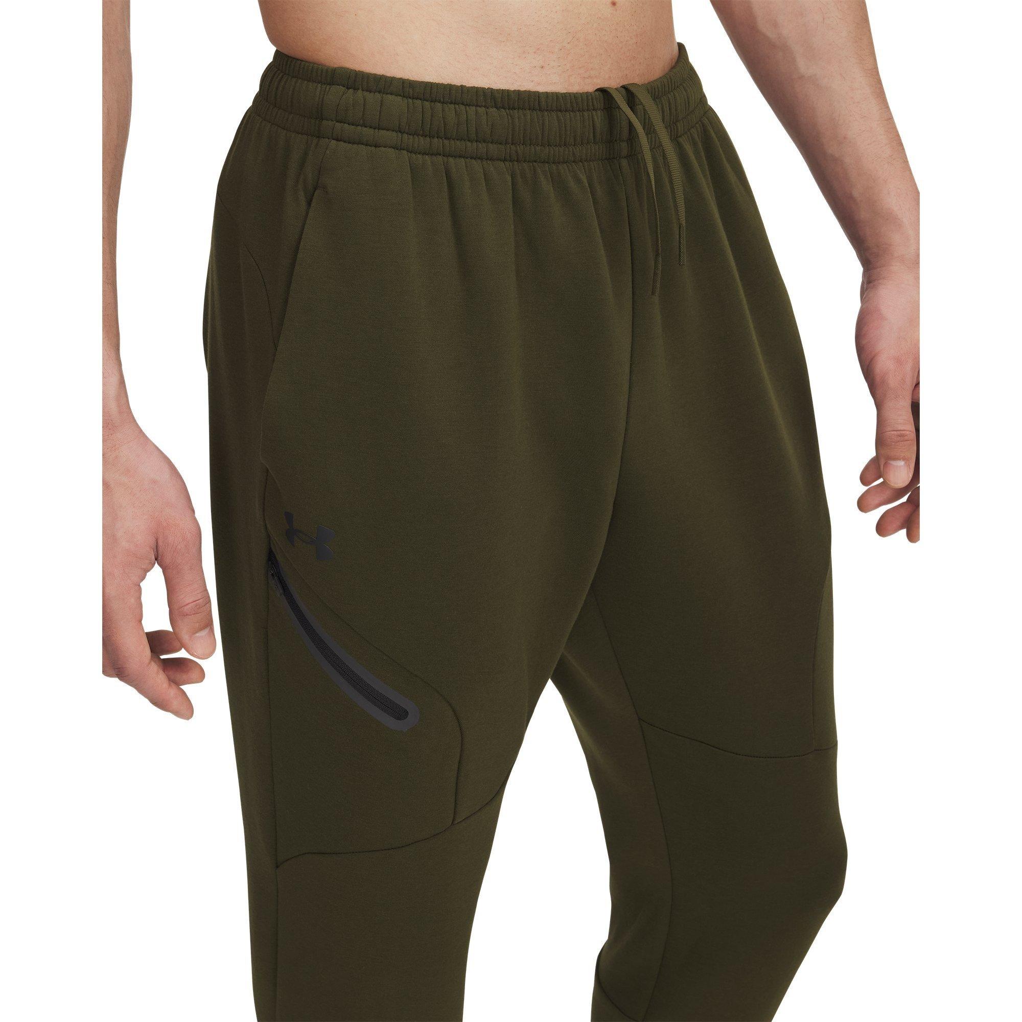 Groen - Under Armour - Men's Unstoppable Closed Hem Fleece Joggers - 3